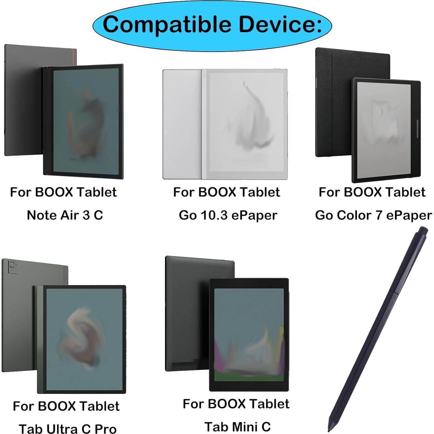 Lápiz óptico con borrador BOOX Note Air 3 C 10.3 E Ink