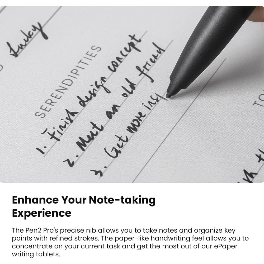 BOOX Pen Magnético 2 Pro con Borrador para Note Max y Air