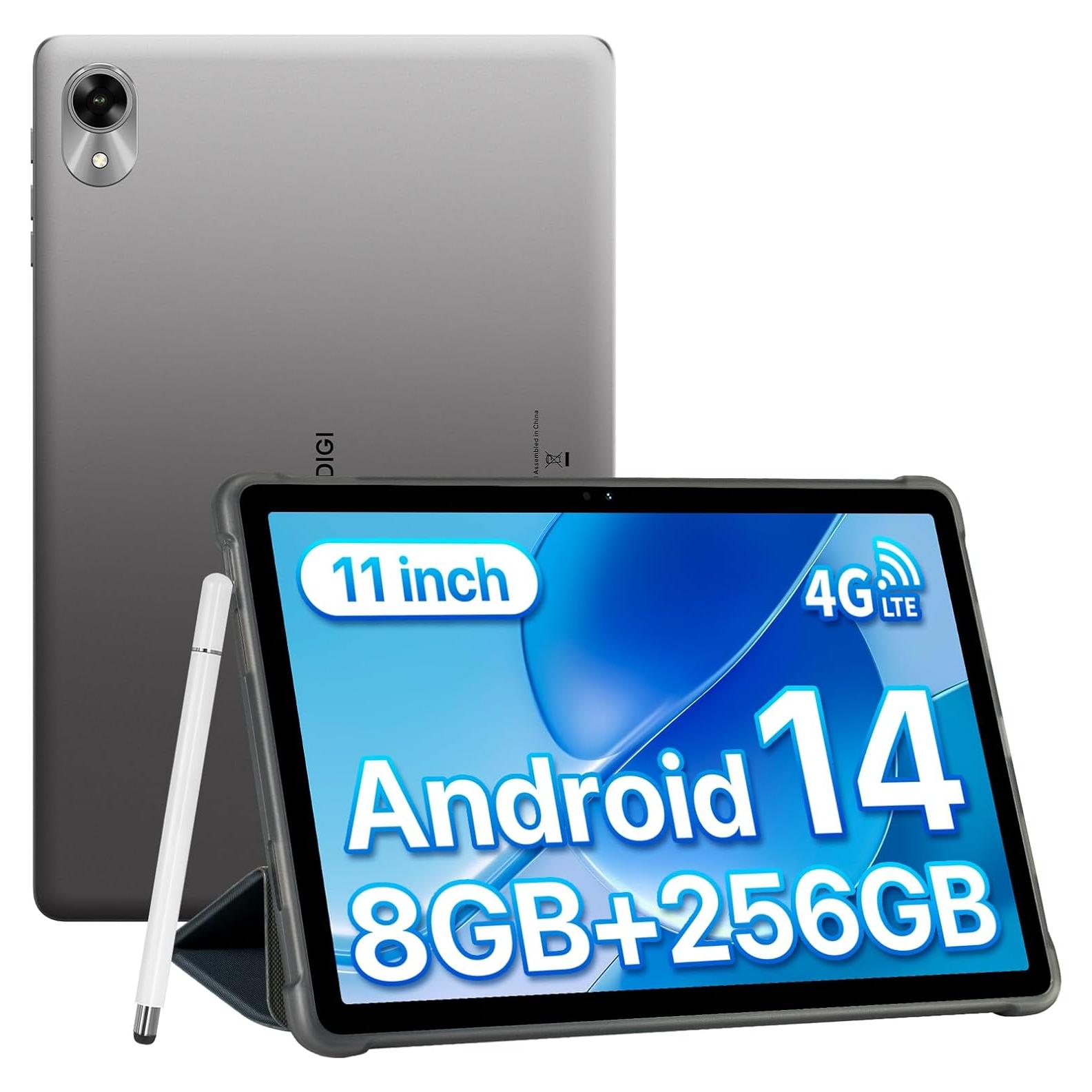 Tableta UMIDIGI G9 Tab 11" Android 14 8GB+256GB Gris