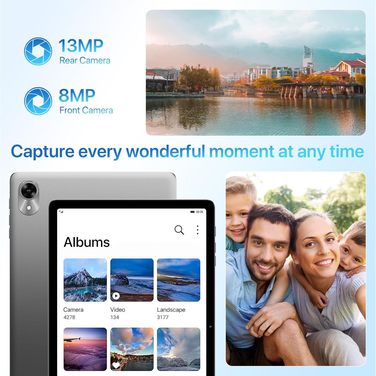 Tableta UMIDIGI G9 Tab 11" Android 14 8GB+256GB Gris