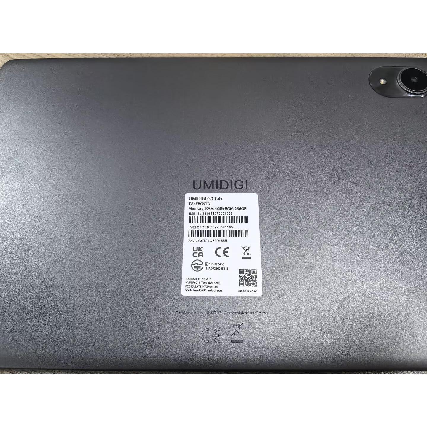 Tableta UMIDIGI G9 Tab 11" Android 14 8GB+256GB Gris