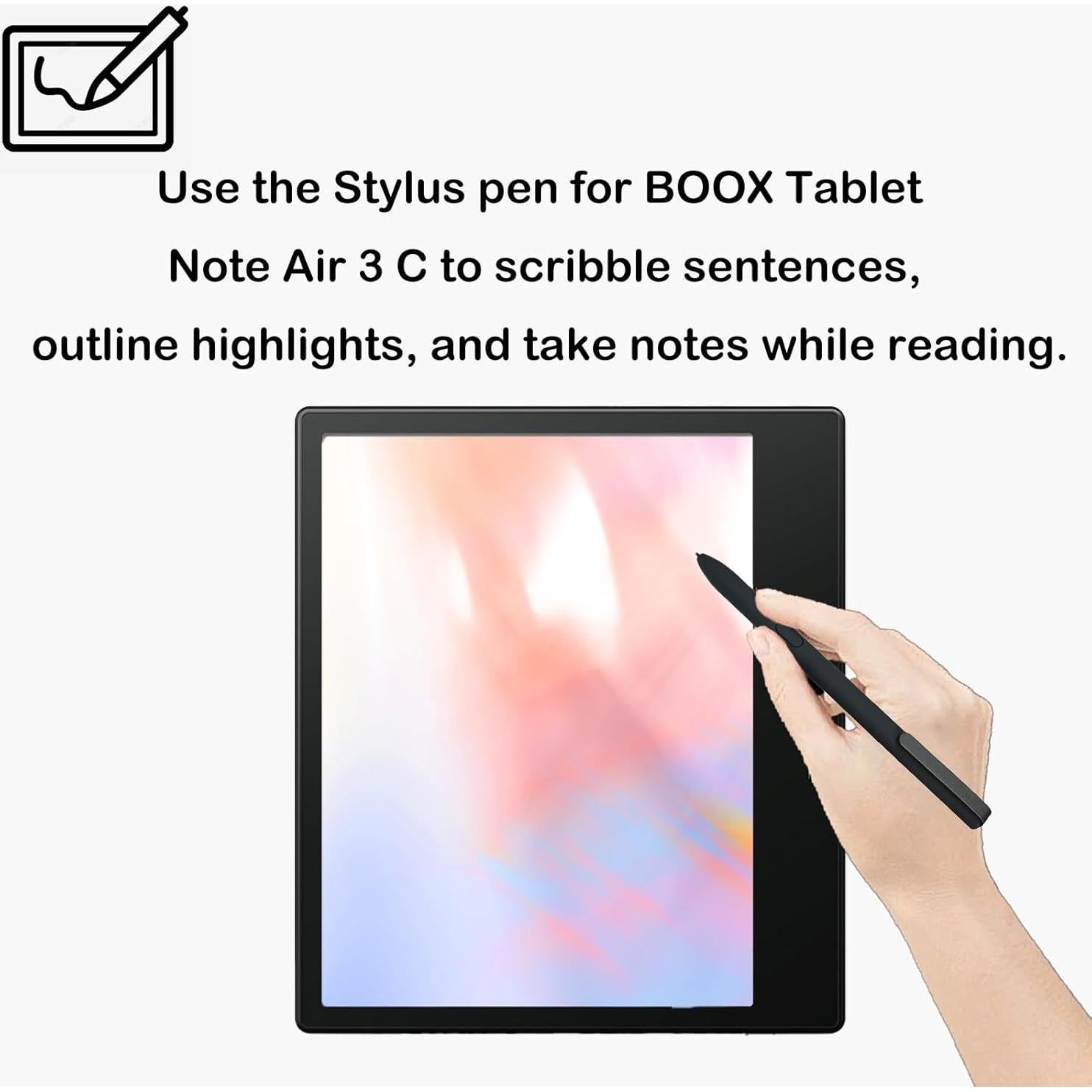 Lápiz Óptico BOOX para Tabletas E Ink 10.3 y 7 pulgadas