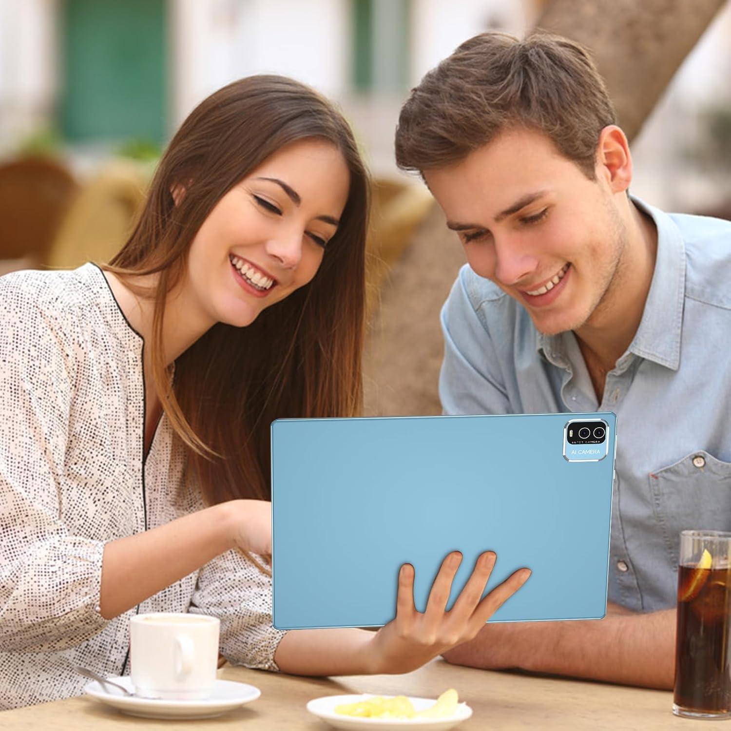 Tablet Android 15 HOTTABLET 10" 10GB RAM 64GB ROM Azul