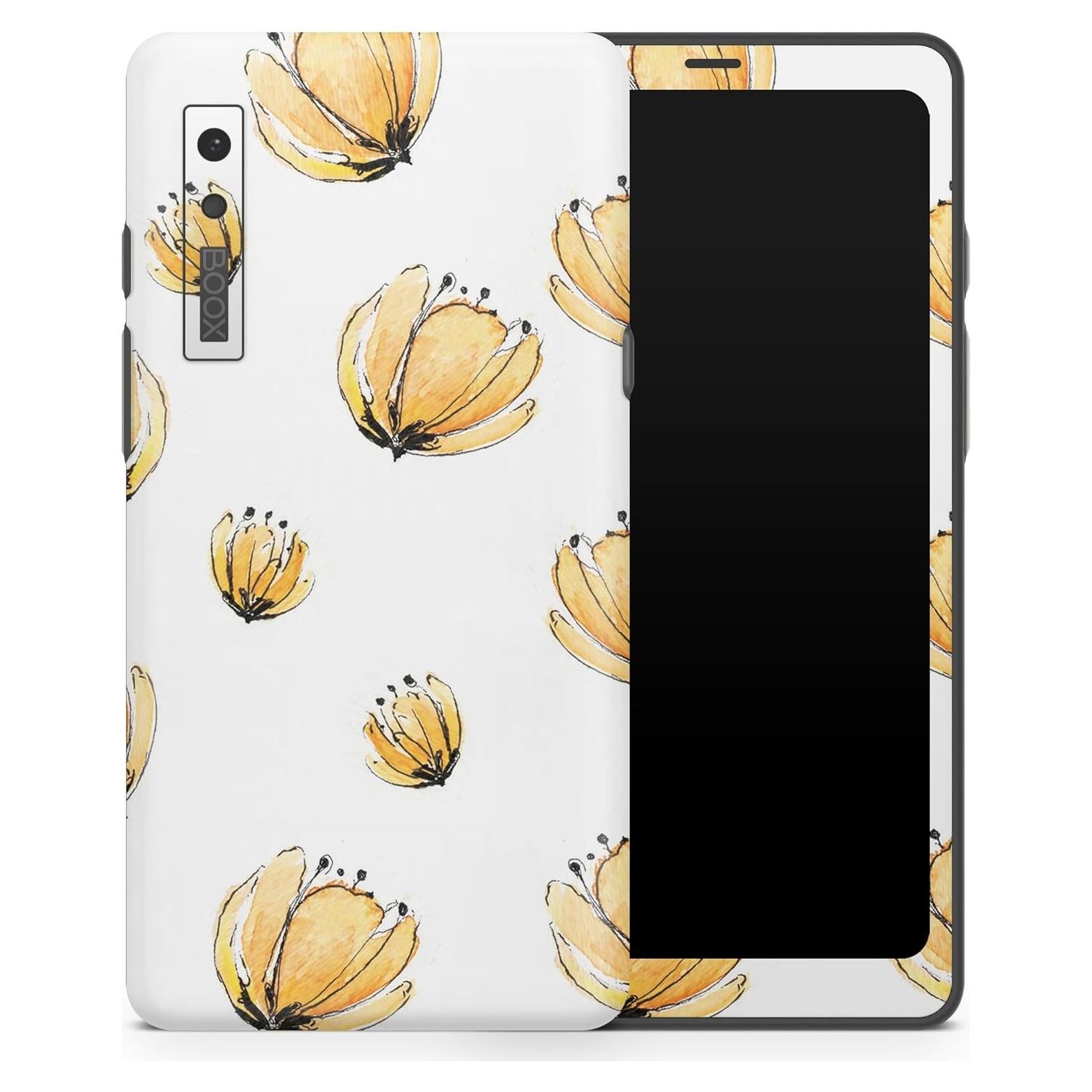 Tablet Skin Compatible with BOOX Palma 1 (2023) - Yellow Poppy - Premium 3M Vinyl Protective Wrap Decal Cover - Easy to Apply | Crafted in The USA by MightySkins