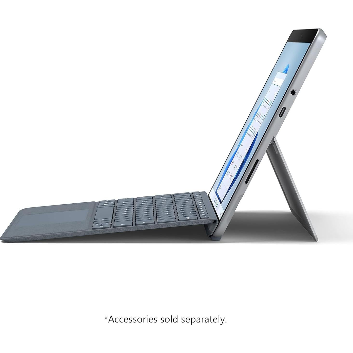 Microsoft Surface Go 2 LTE Tablet, Intel Core m3 M3-8100Y, Intel HD Graphics 615, 8GB RAM, 128GB SSD Storage, Windows 10 Pro, Platinum (Renewed)