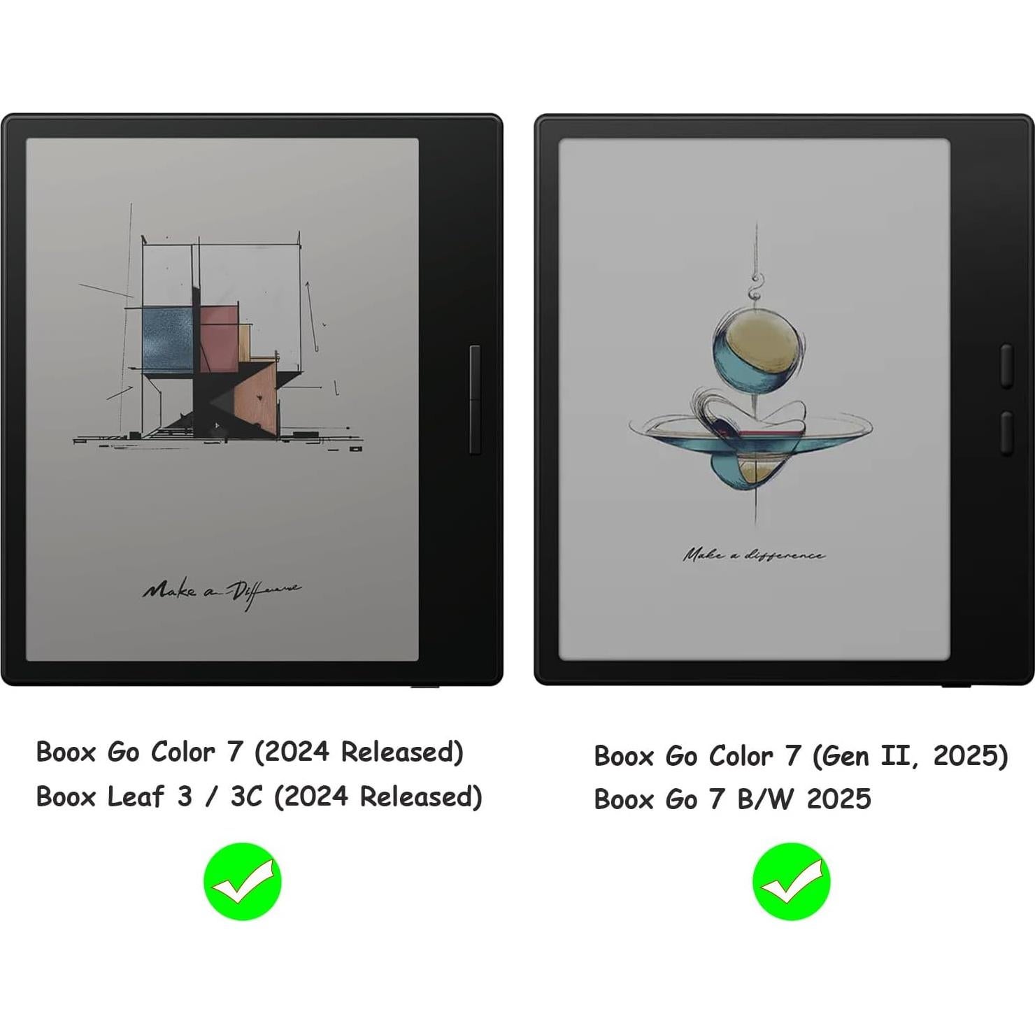 Funda Magnética GOVTVA para Onyx Boox Go 7 y Tablet Go 7"