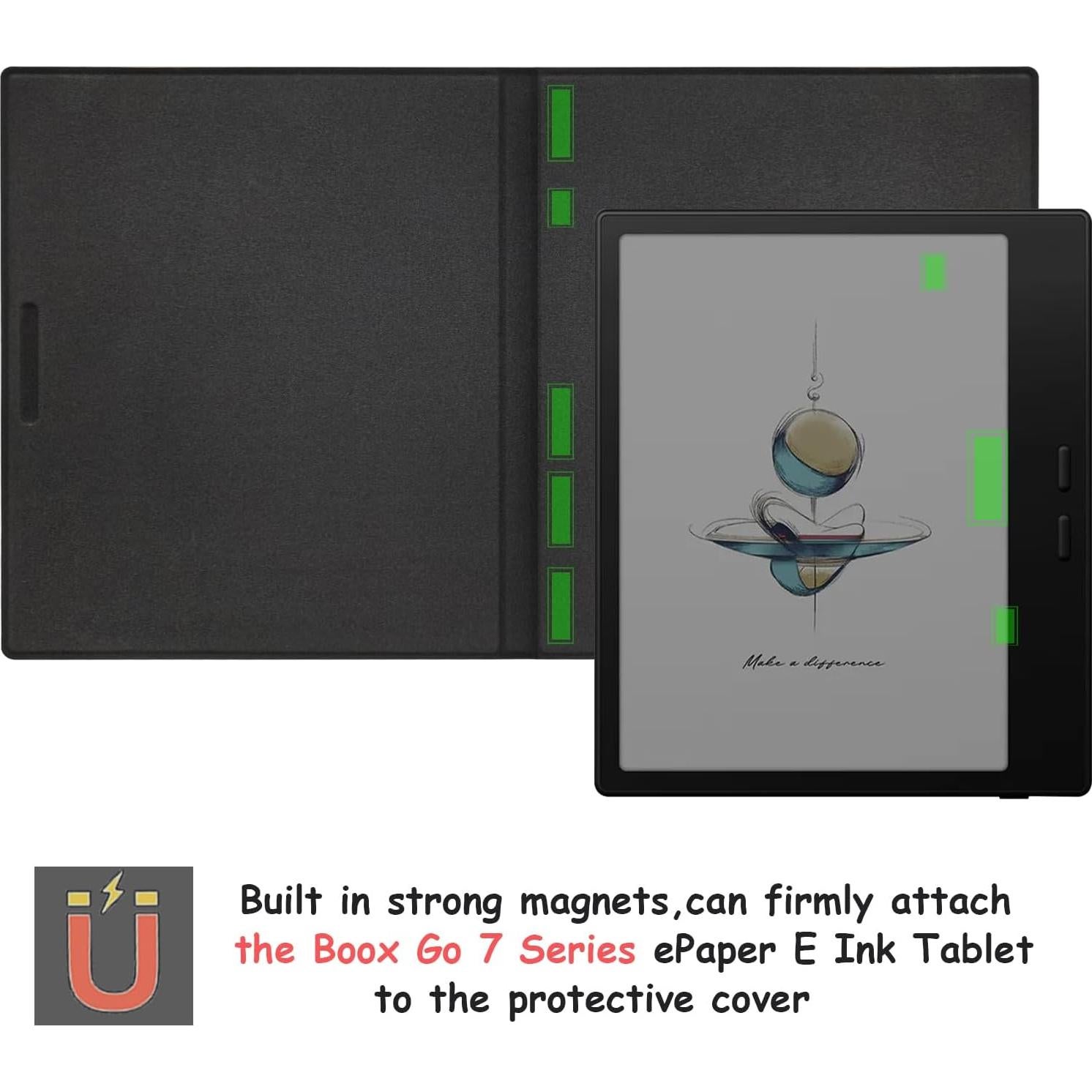 Funda Magnética GOVTVA para Onyx Boox Go 7 y Tablet Go 7"