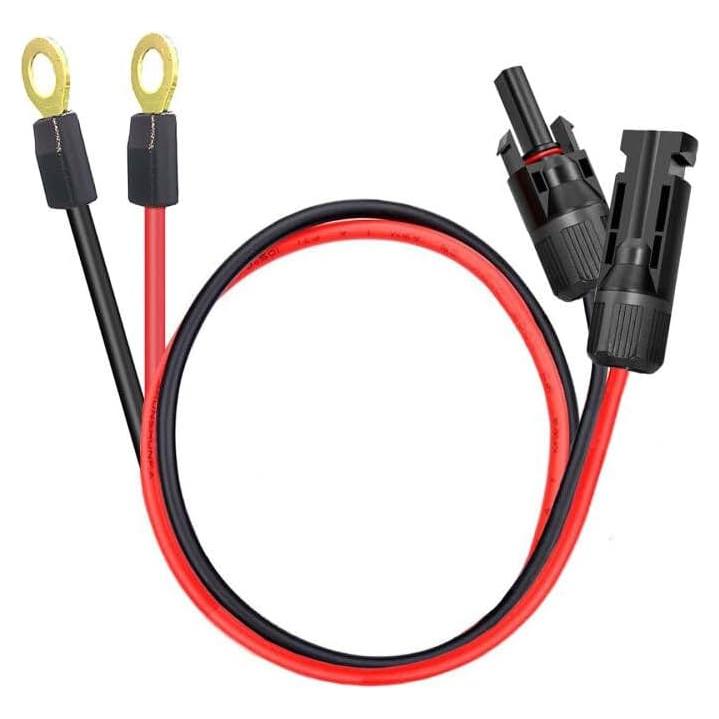 Conector Solar ZHOFONET 10AWG 60cm O Ring para Batería
