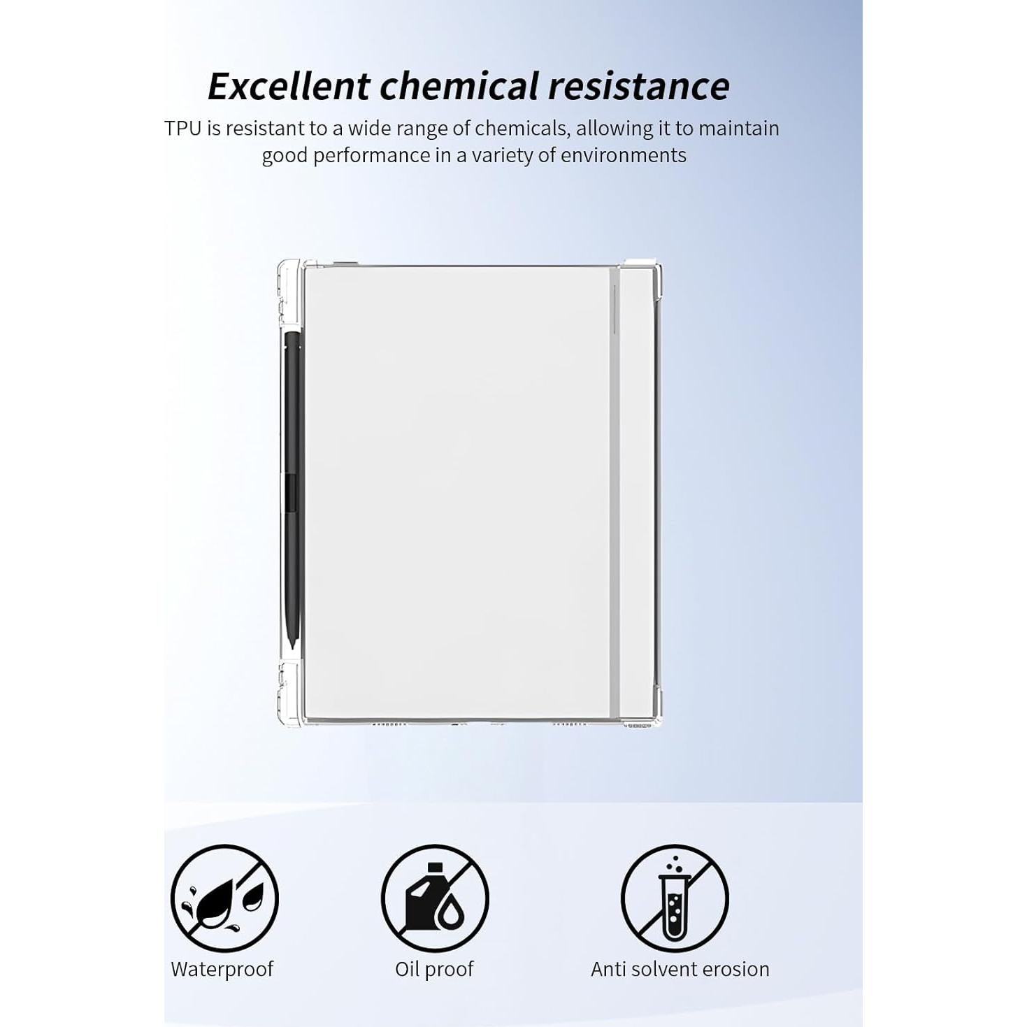 Funda Ultra Delgada Onyx Boox Go 10.3 y Note X3 Pro Transparente