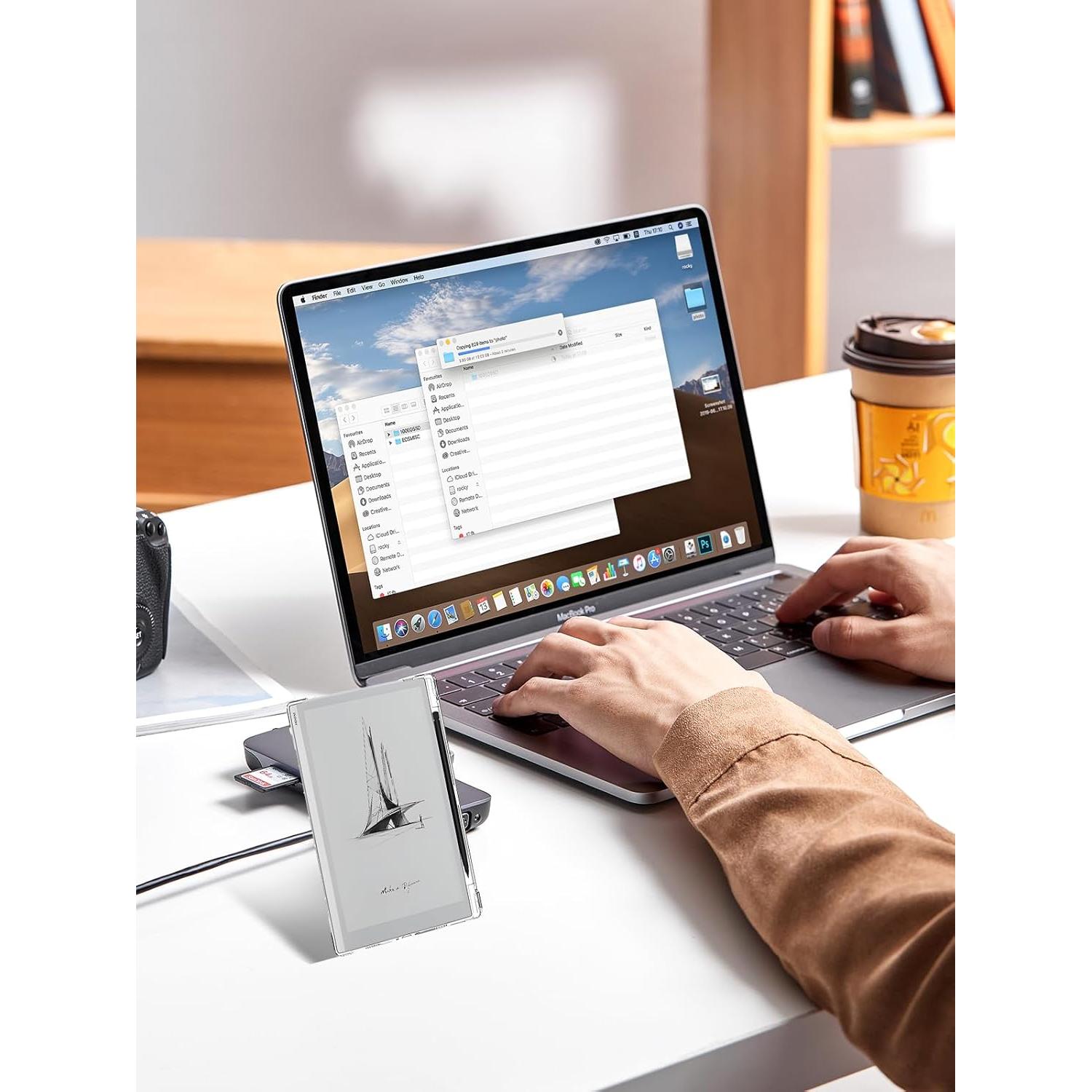 Funda Ultra Delgada Onyx Boox Go 10.3 y Note X3 Pro Transparente