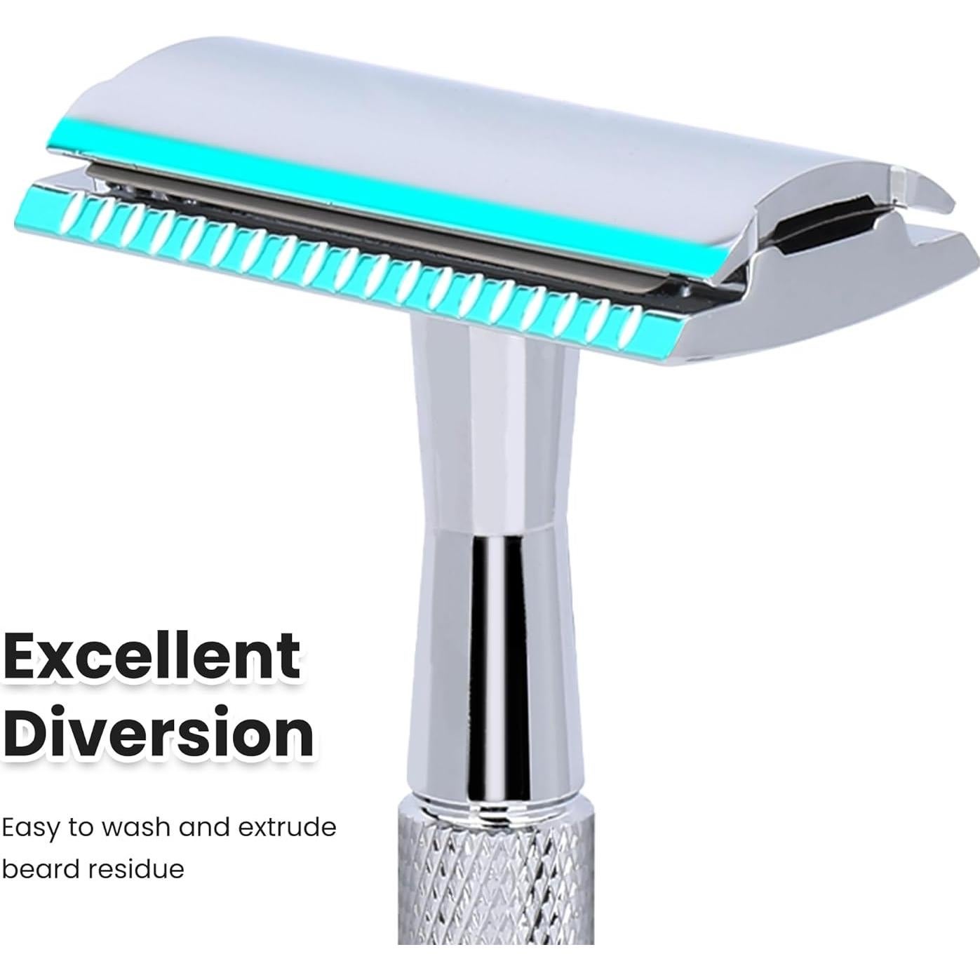 Maquinilla de Afeitar Doble Filo Keropy TR84-MS con 10 Cuchillas