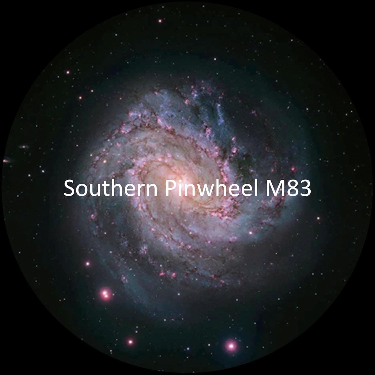 Discos Realistas Ainael Galaxy - Set de 6 Diapositivas 5K