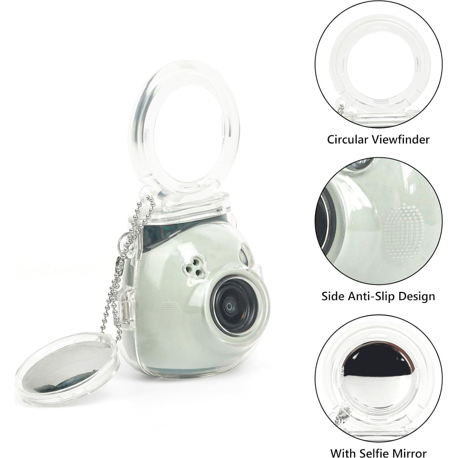 Funda Transparente para Fujifilm Instax PAL con Espejo