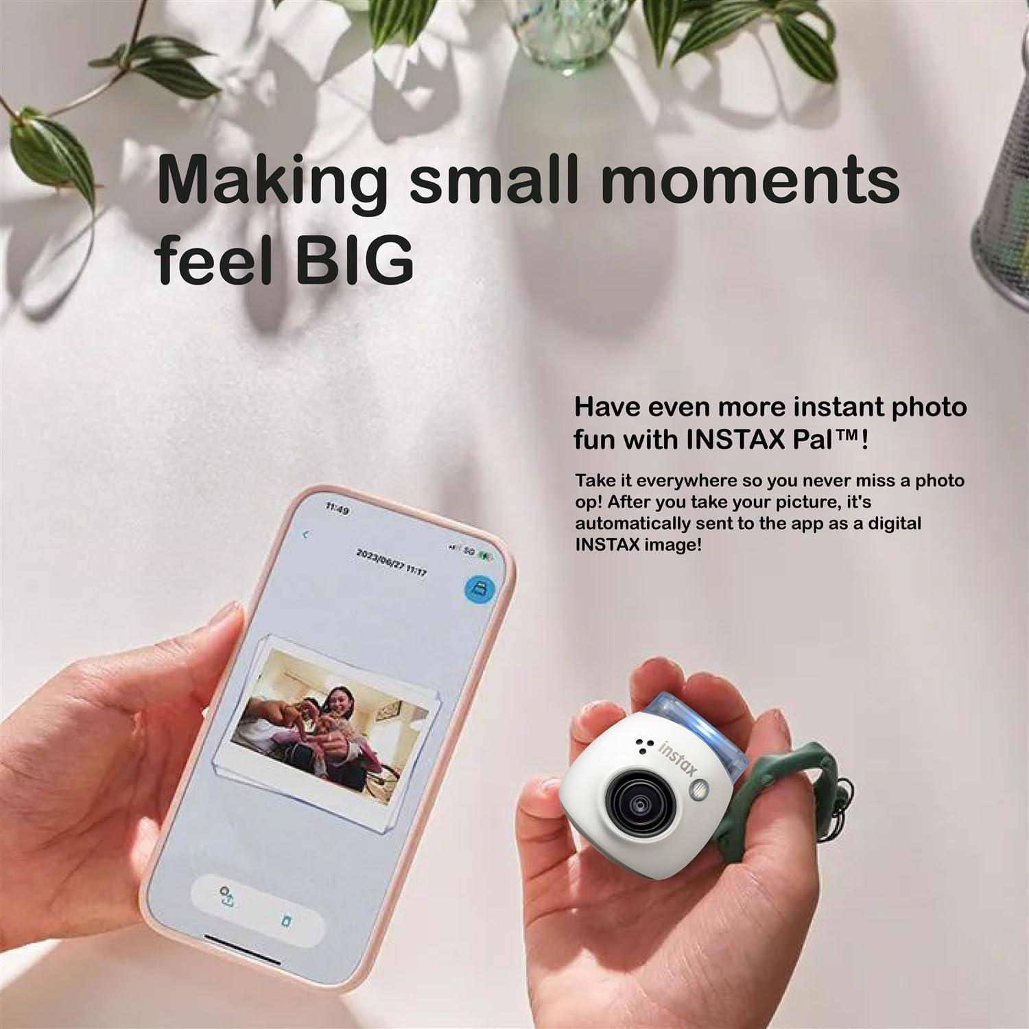 Cámara Digital Fujifilm Instax PAL Blanco + Tarjeta Micro SD 32GB