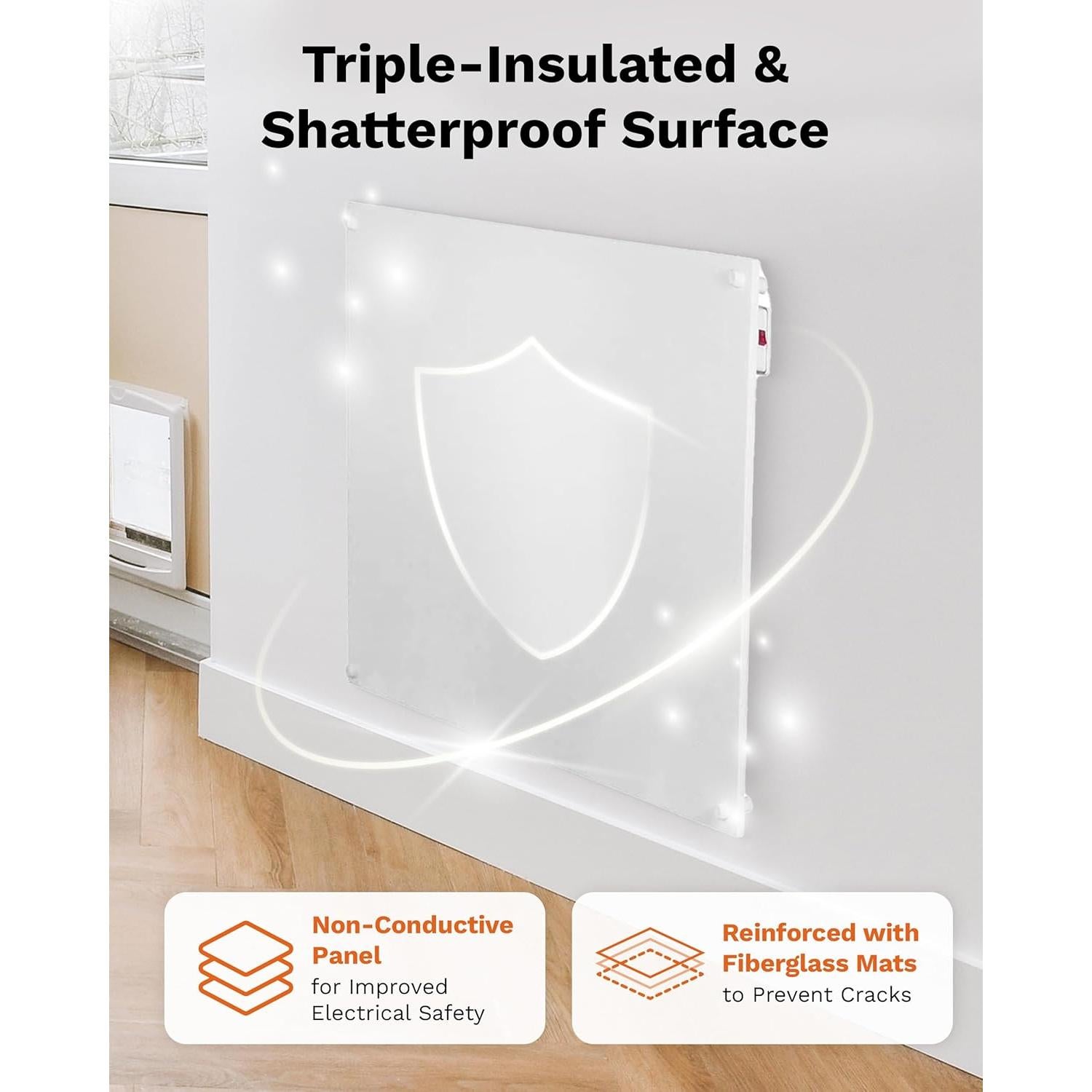 Calefactor de Convección Amaze Heaters Solo Smart 400W 14m²