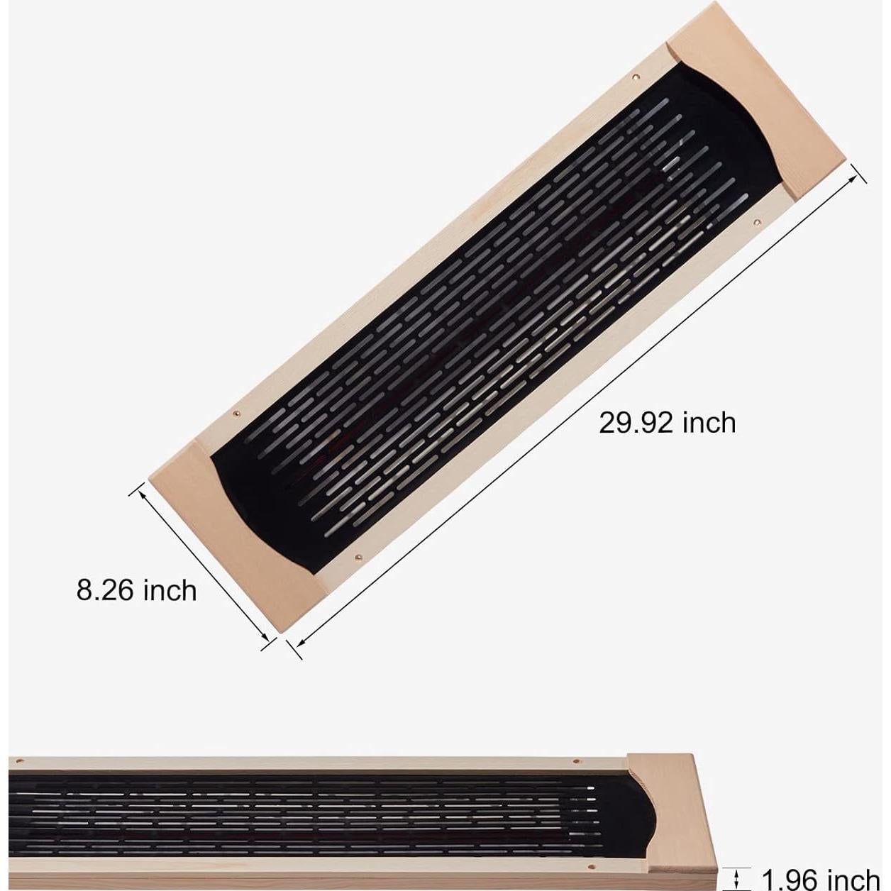 Tubo Calentador Infrarrojo Fibra de Carbono 350W iDOTODO