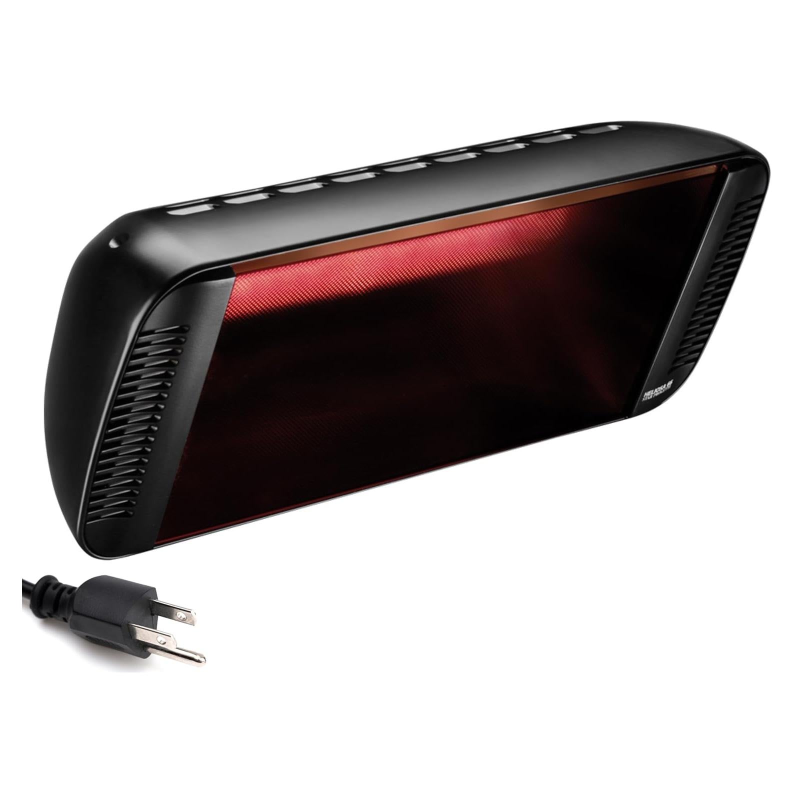 Calentador Eléctrico de Patio Heliosa 66 Negro 1500W IPX5