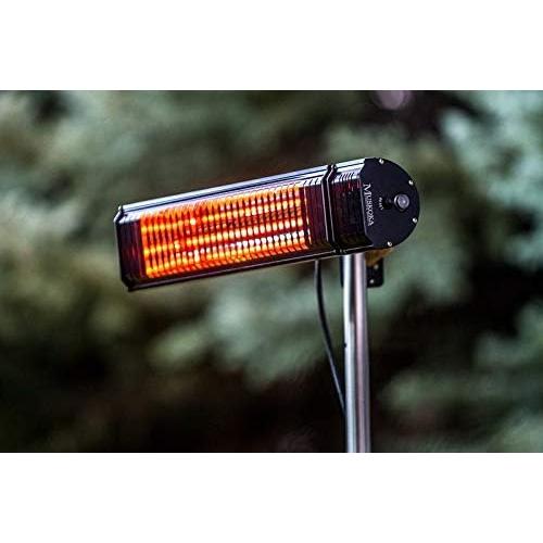 Calentador de Patio Infrarrojo SunWave 1500W con Control Remoto