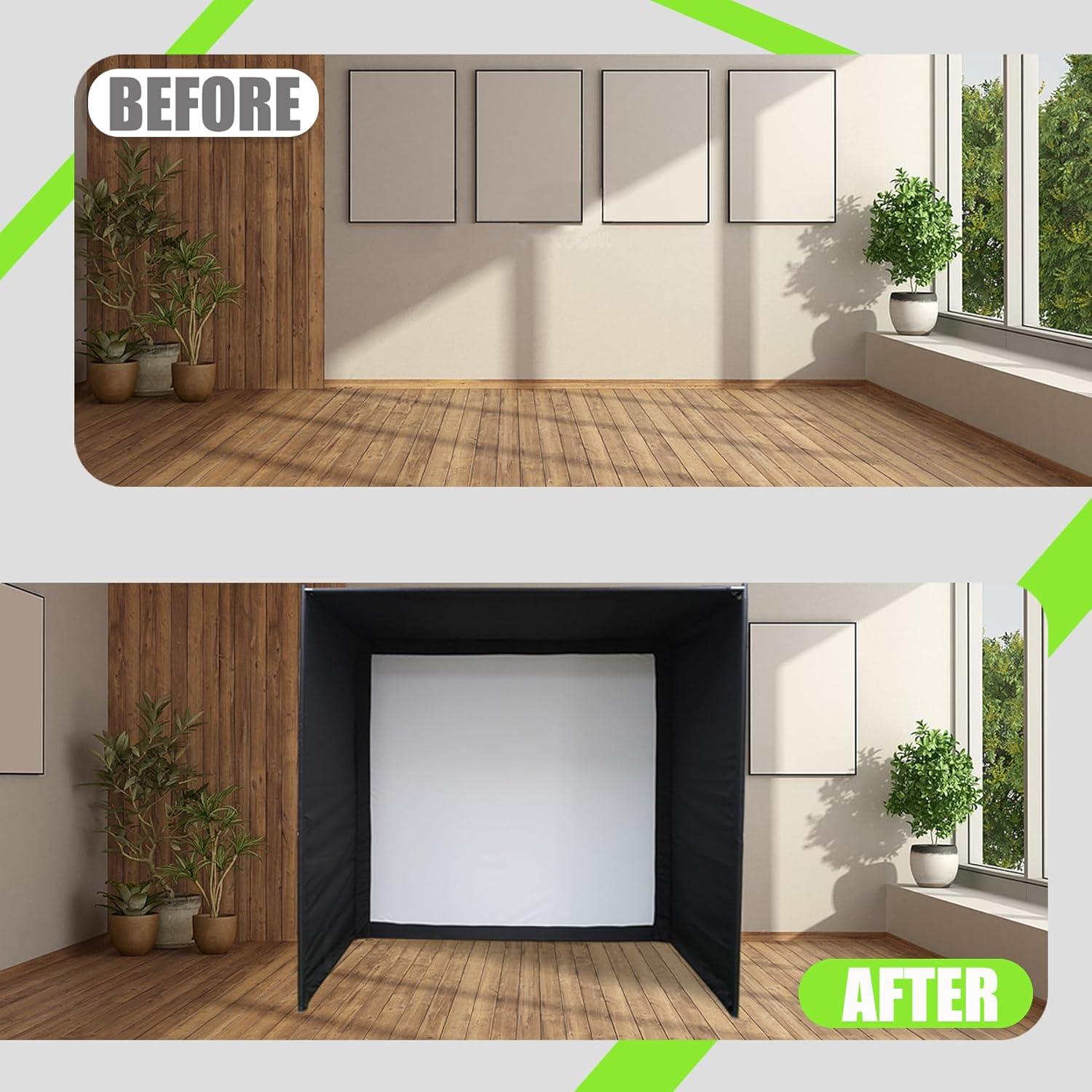 Red de Golf Impact Sports Estándar 2.5x1.5m Negra