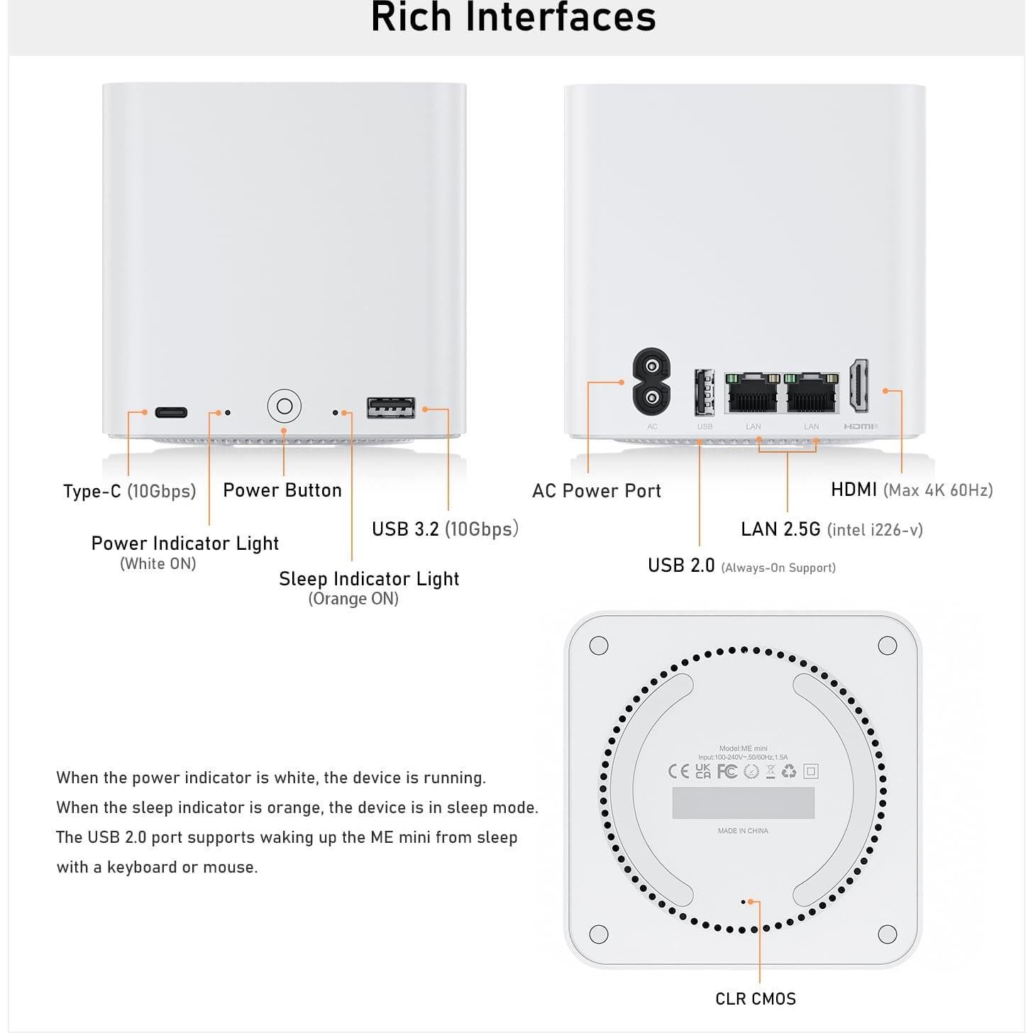 Mini PC Beelink ME N150, 12GB RAM, 2TB SSD, 4K