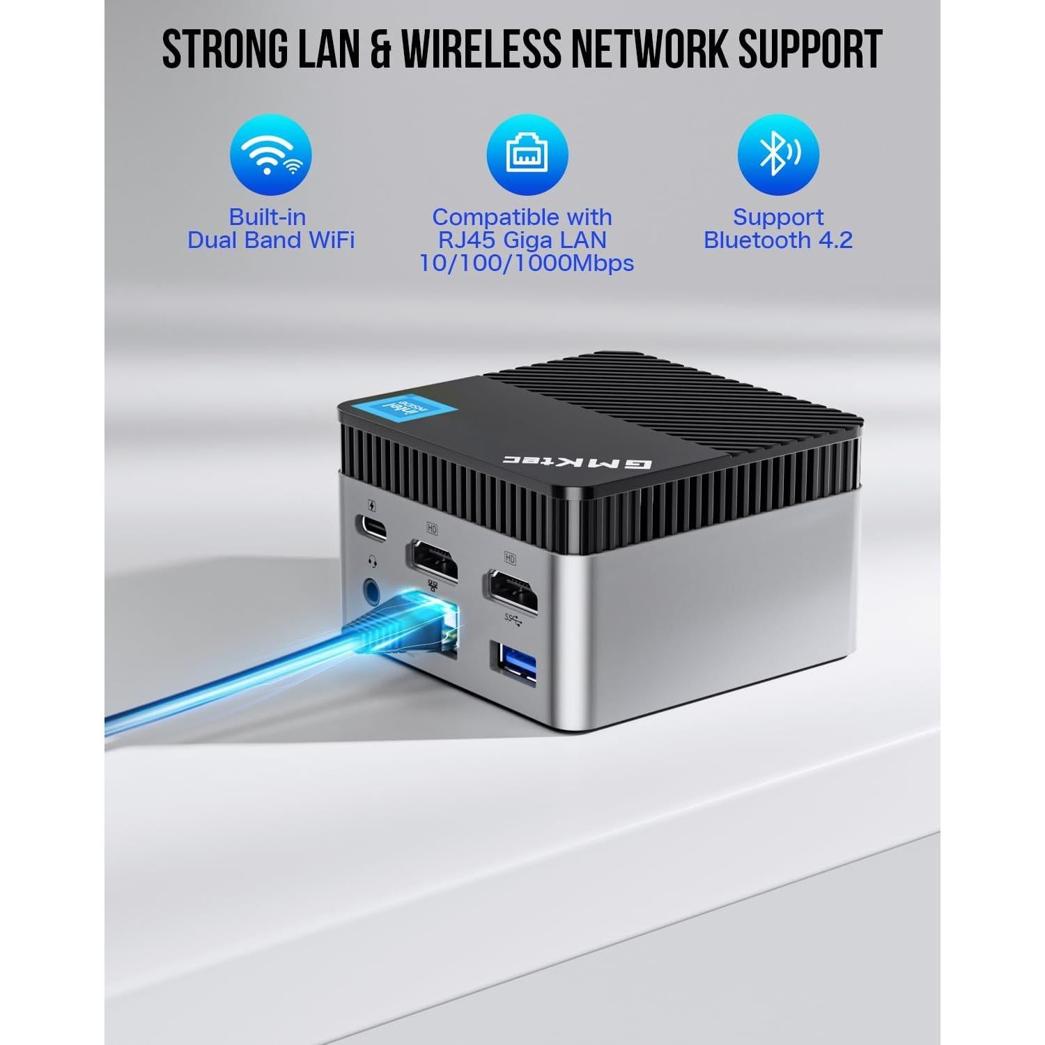 Mini PC GMKtec G5 Intel N97 12GB RAM 512GB SSD 4K