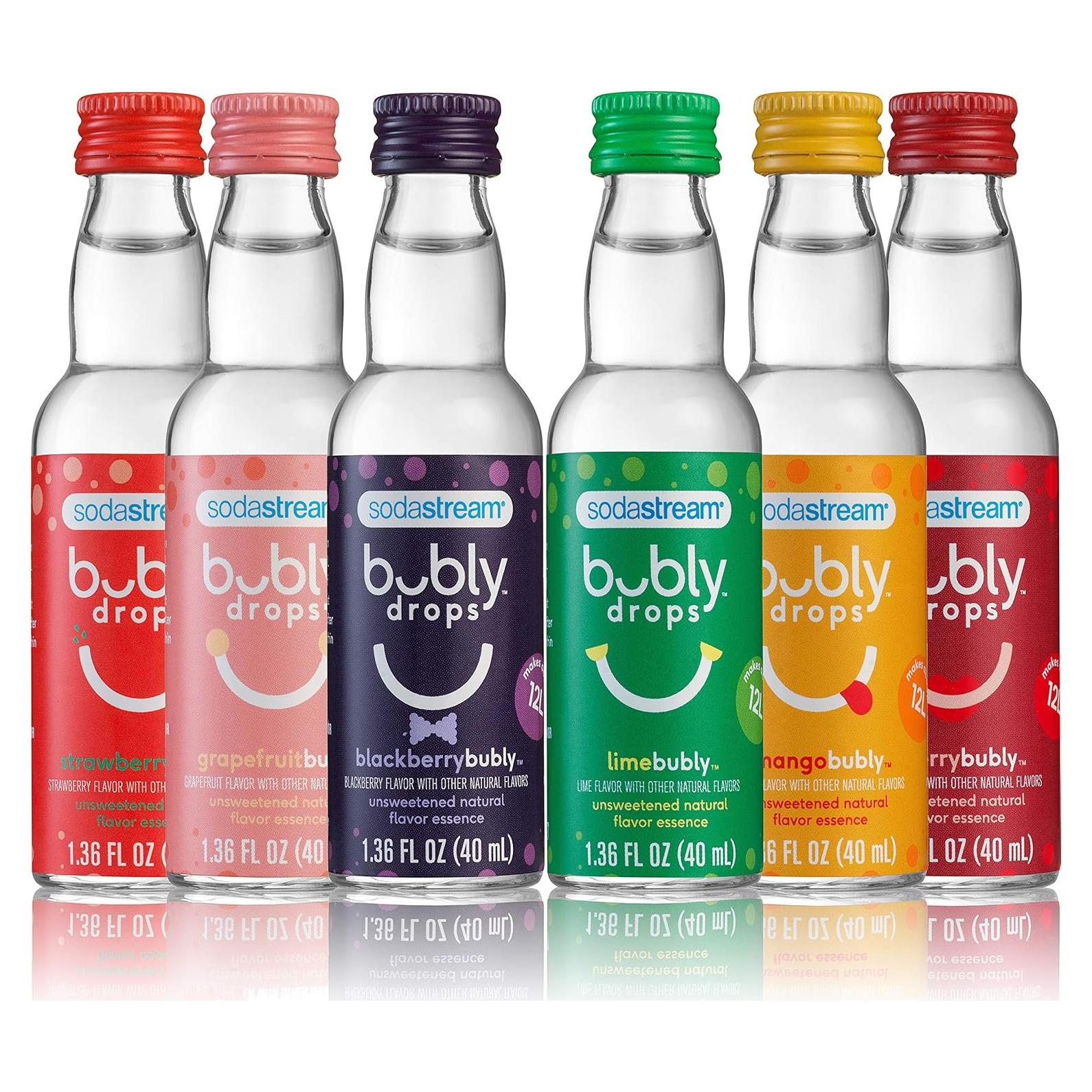 Gotas de Fruta Bubly SodaStream 236.6 ml - Sabor Natural