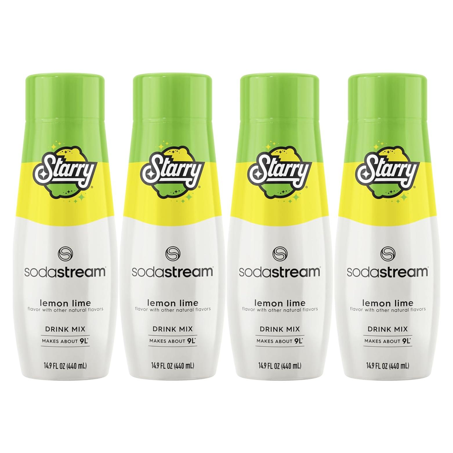 Mezcla de Bebida SodaStream Starry Limón Lima 4x440ml