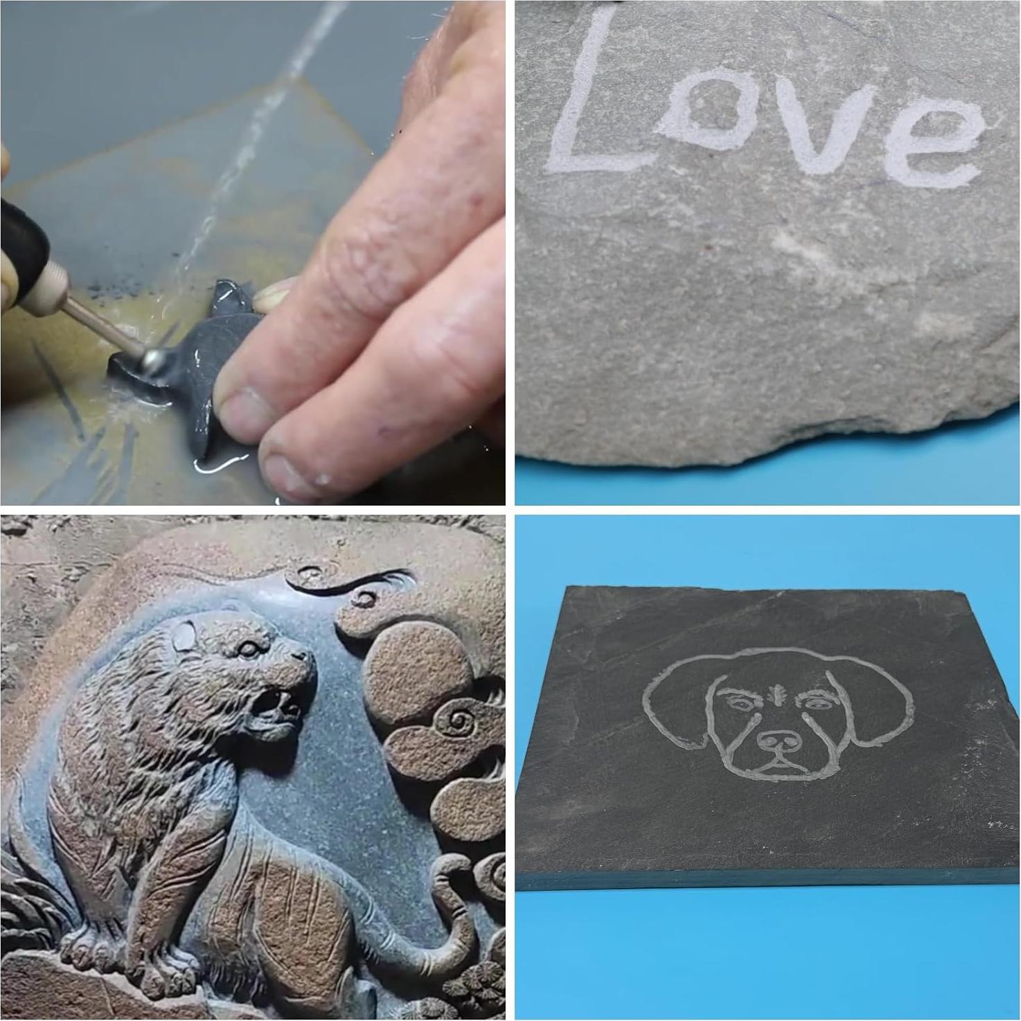 20 Puntas de Amolado de Diamante Sworker 46-grano 3mm