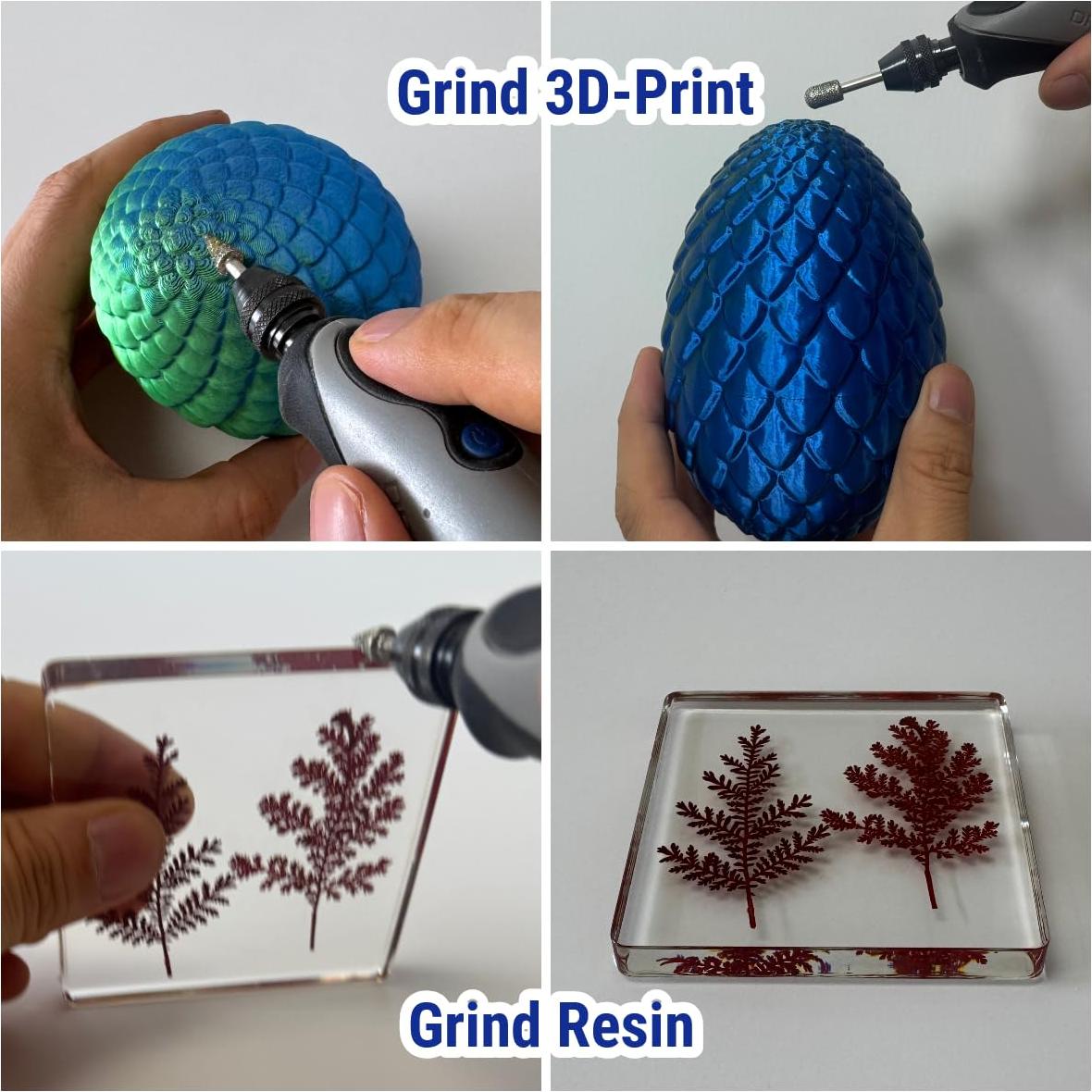 20 Puntas de Amolado de Diamante Sworker 46-grano 3mm