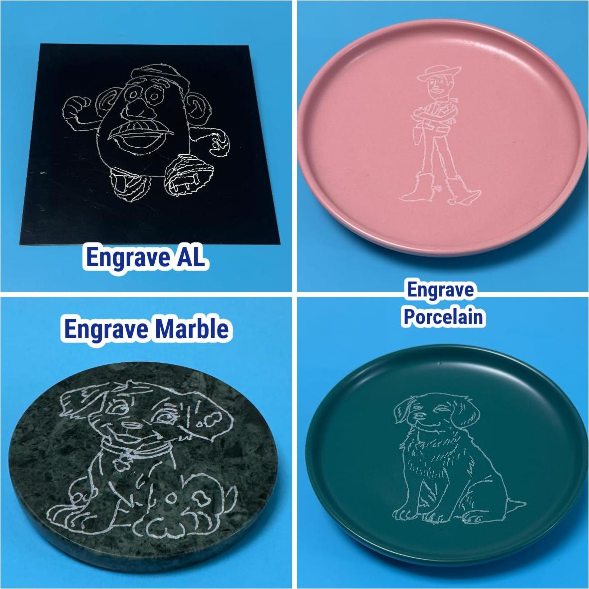 20 Puntas de Amolado de Diamante Sworker 46-grano 3mm