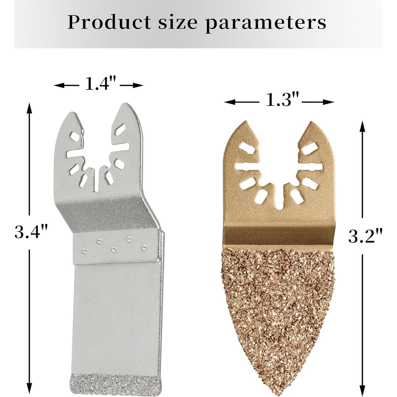 Cuchilla oscilante de diamante Dewalt DWA4242-3 para lechada