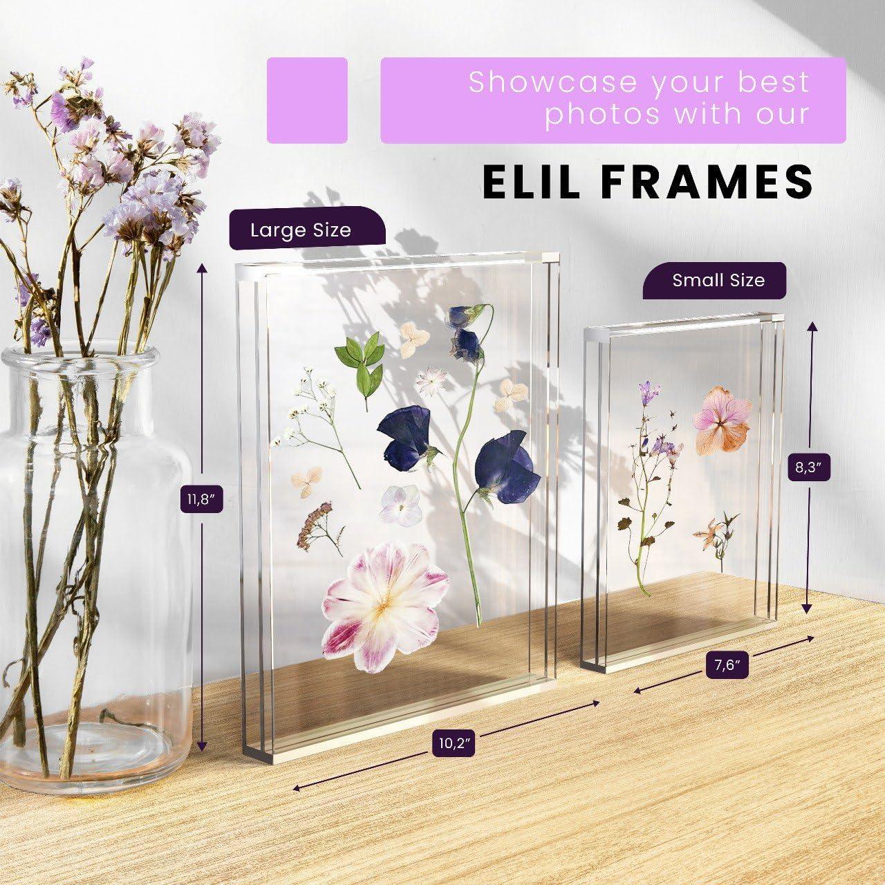 Marco de Collage Grande Elil 30x25.9 cm Acrílico Transparente