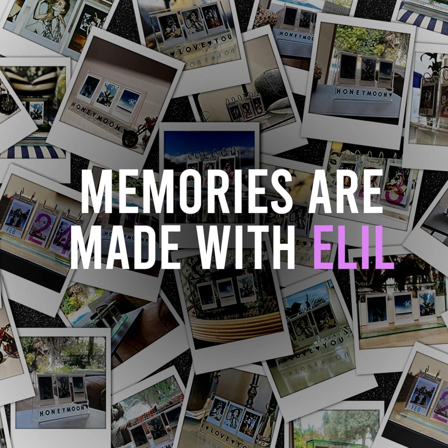 Marco de Collage Grande Elil 30x25.9 cm Acrílico Transparente