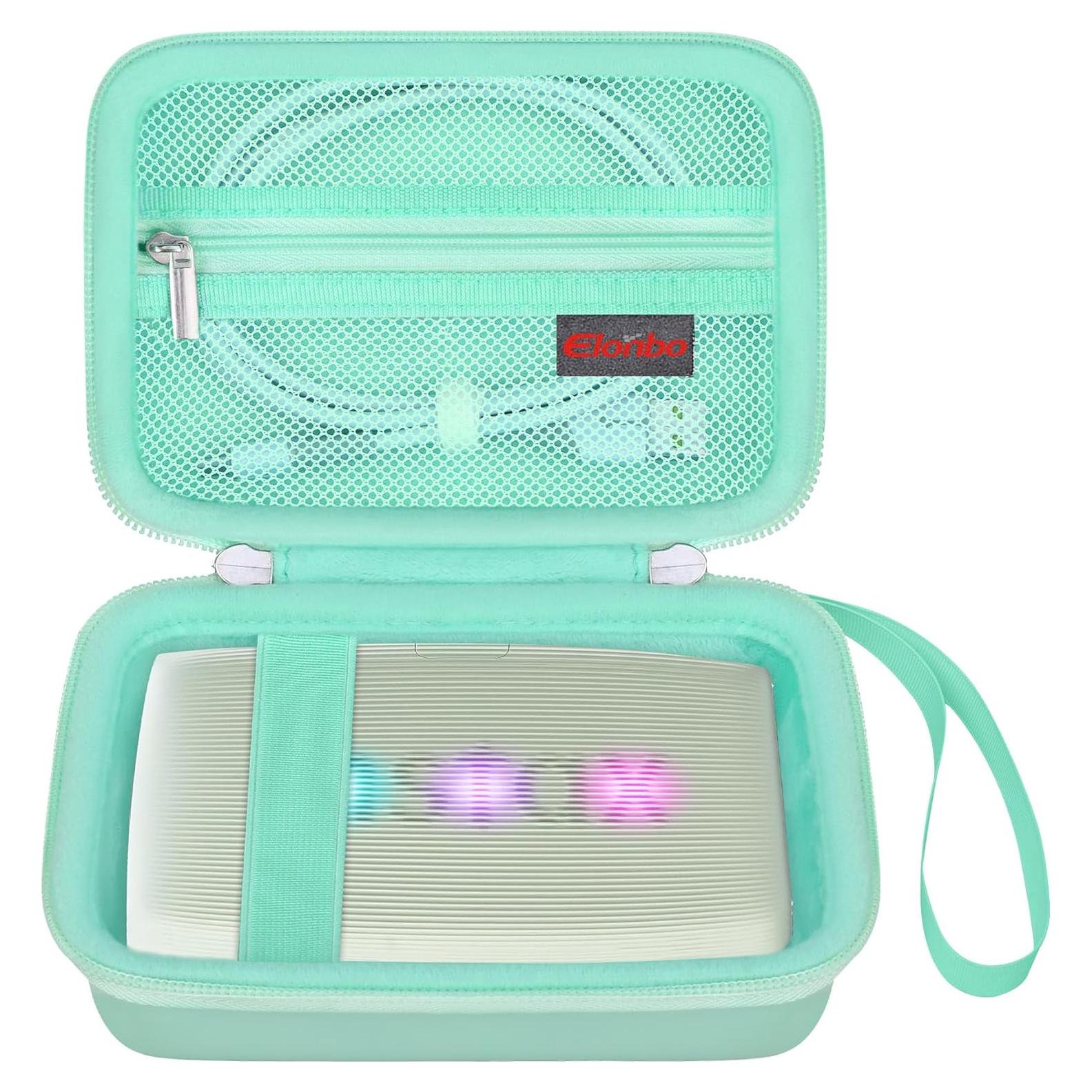 Funda de Transporte Elonbo para Impresora Fujifilm Instax Mini Link 1/2/3 - Verde