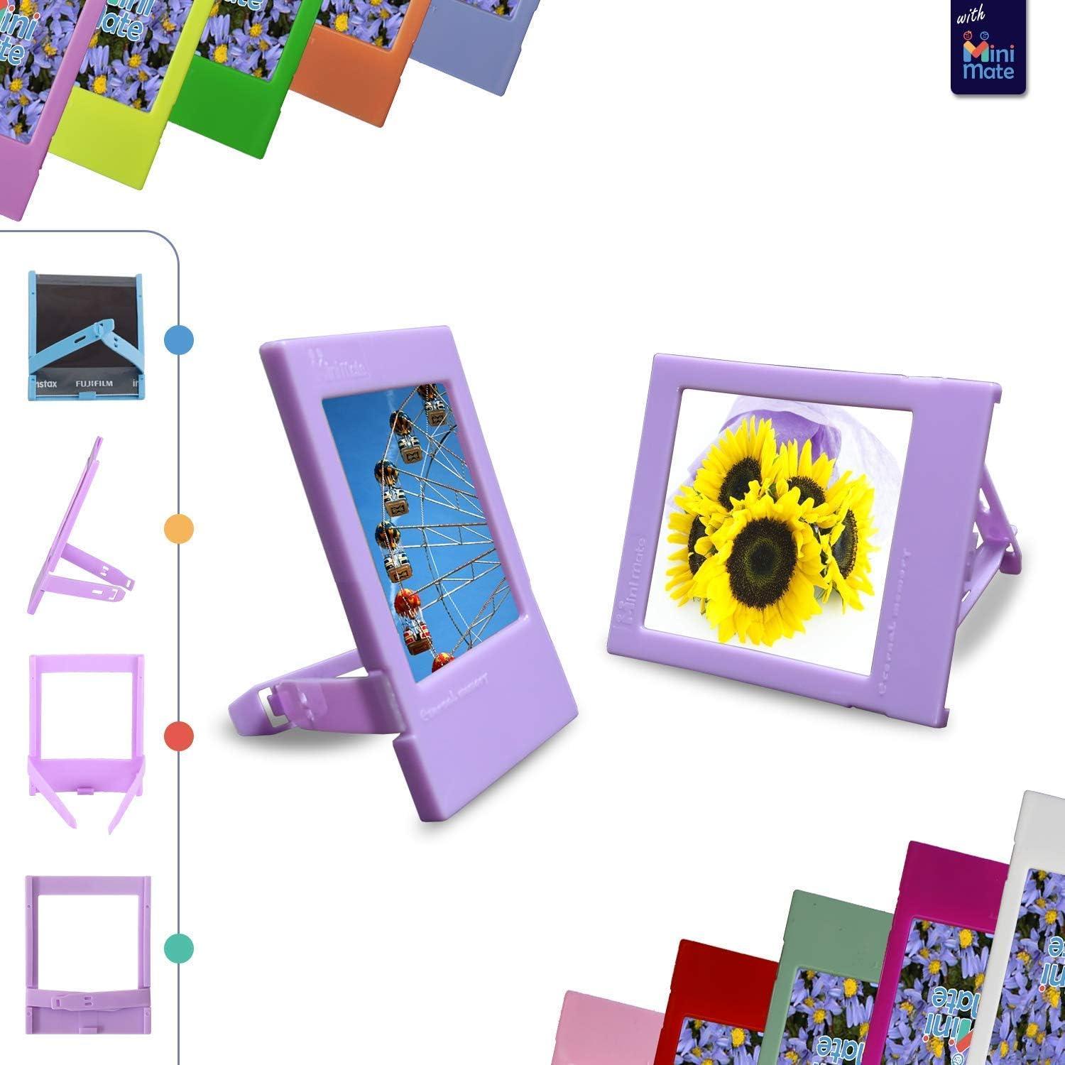 Instax Square SQ1 Instant Camera Terracotta Orange with Carrying Case + Fuji Instax Film Value Pack (40 Sheets) Accessories Bundle, Photo Album, Assorted Frames + More