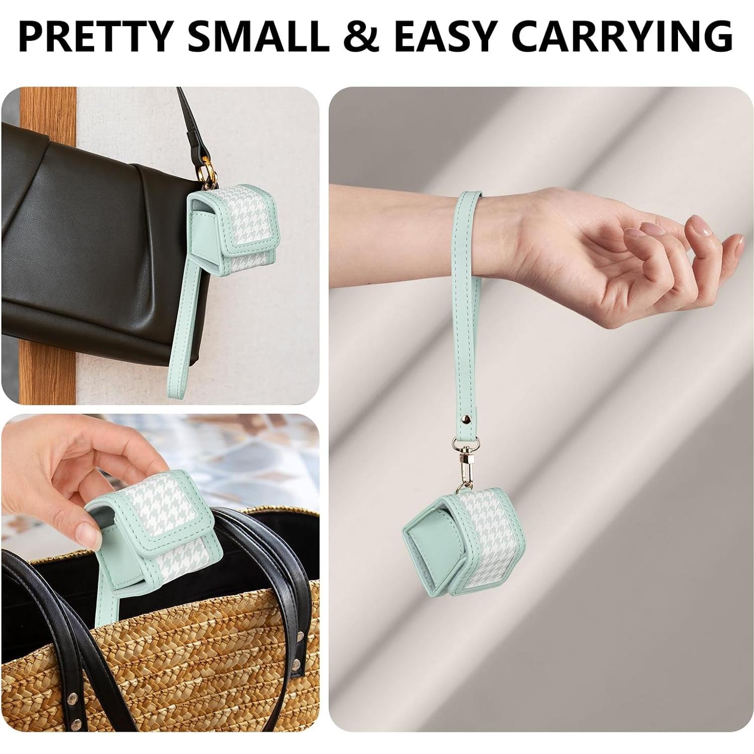 Estuche de Almacenamiento HIYQIN para Fujifilm Instax PAL - Cuadrícula Verde