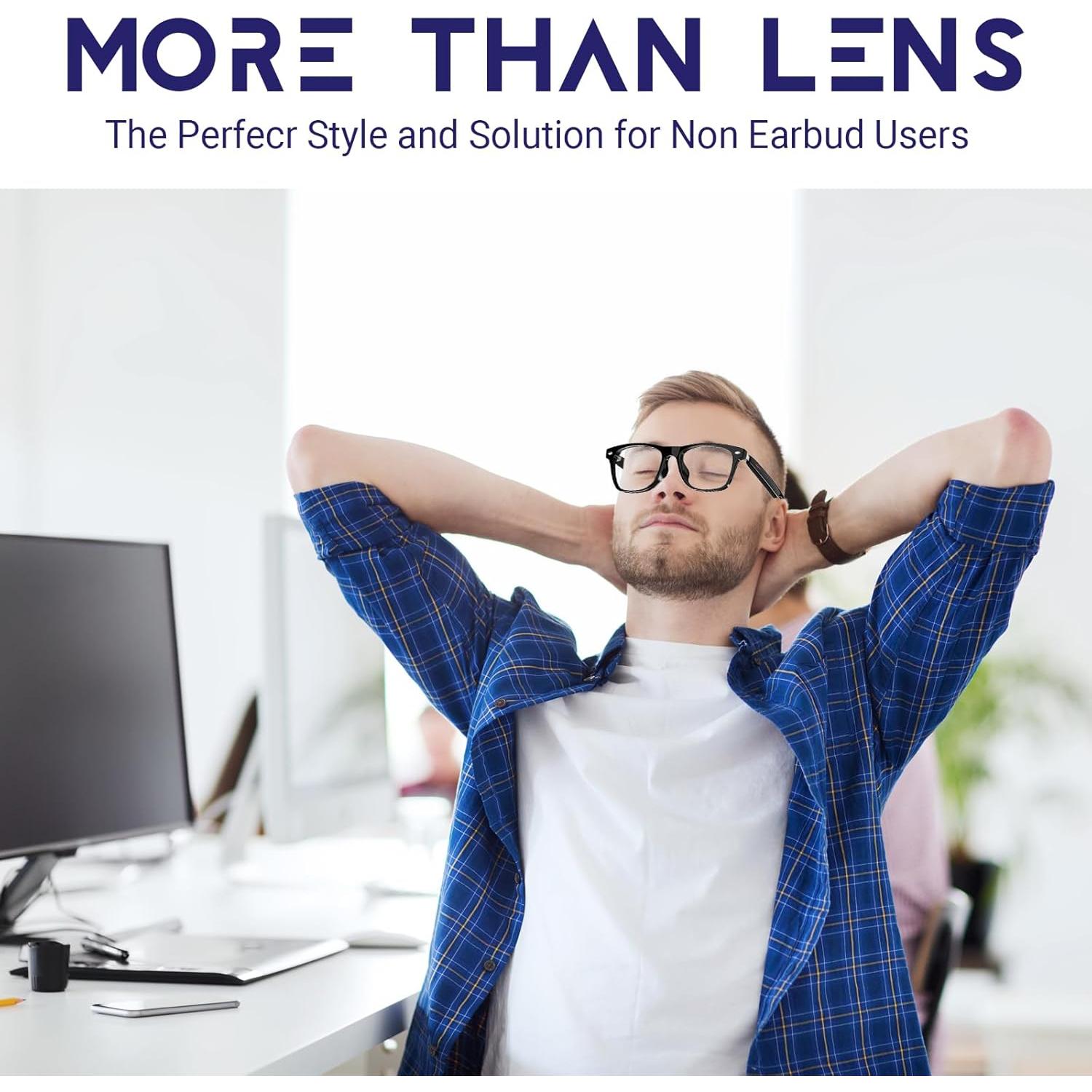 Gafas Inteligentes AI Más que Lente GL-E13C-AI-BK Negro