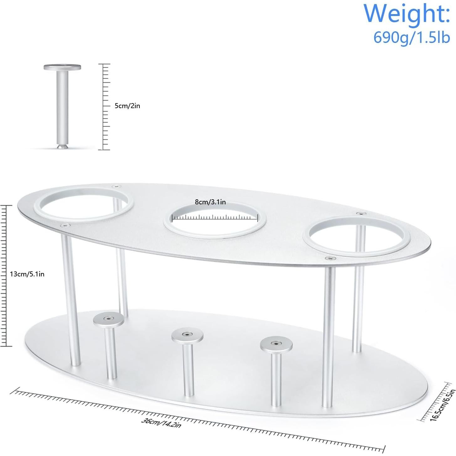 Soporte Secado Botellas Slim 1L Sodastream DoohowCase Inoxidable