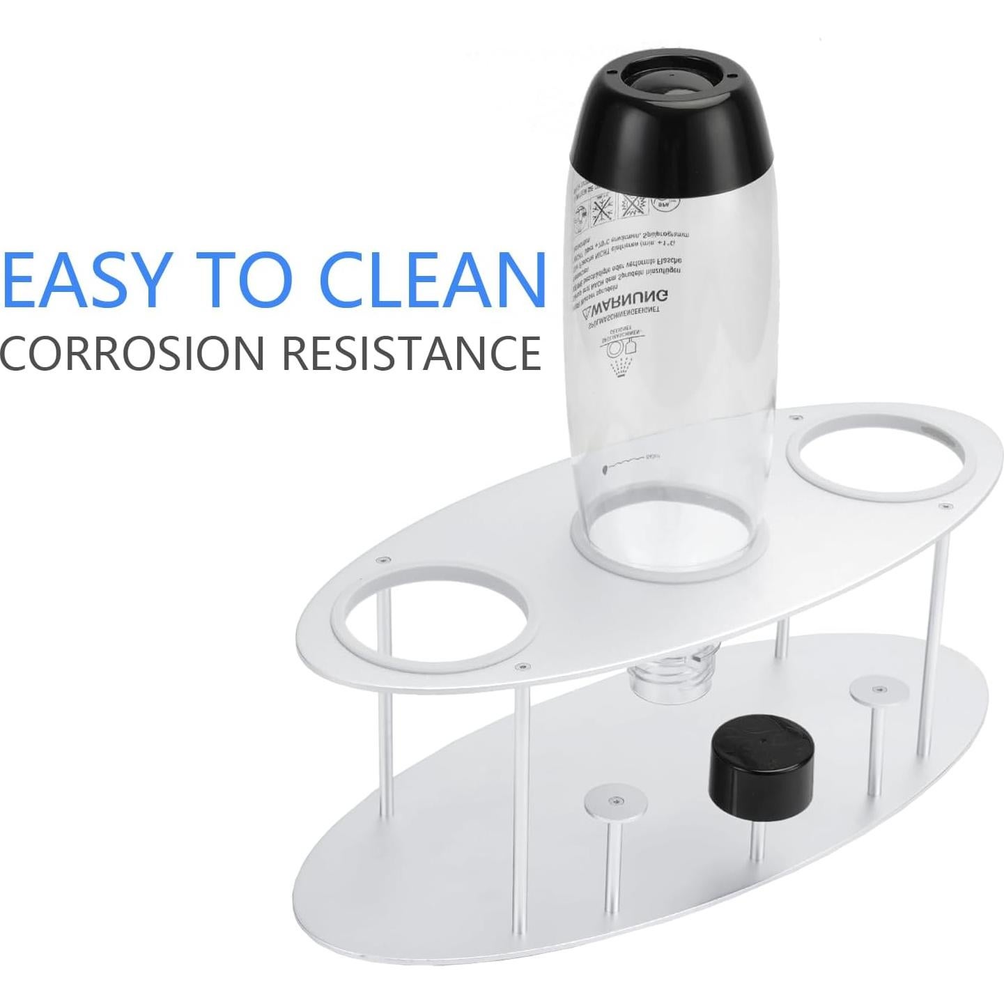 Soporte Secado Botellas Slim 1L Sodastream DoohowCase Inoxidable