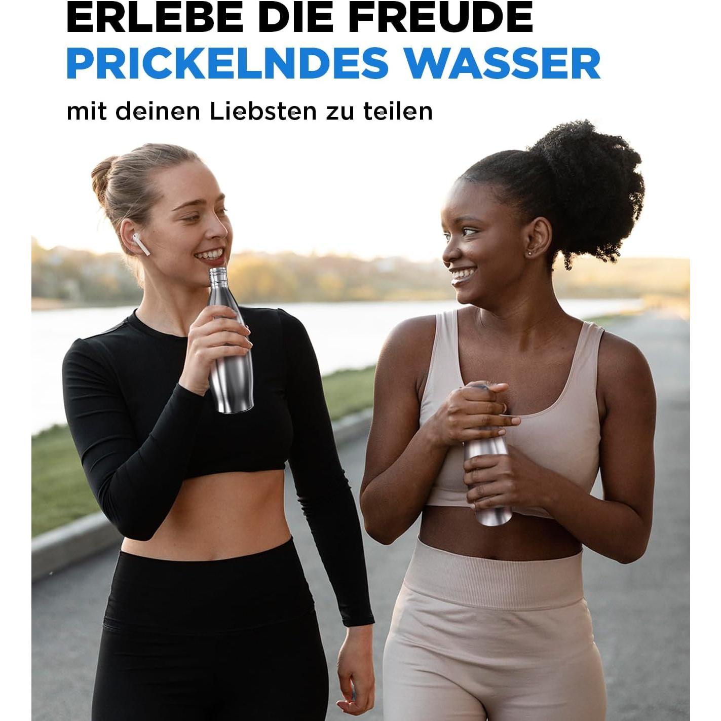 Botella de Acero Inoxidable MATE OF STEEL 887ml a Prueba de Fugas