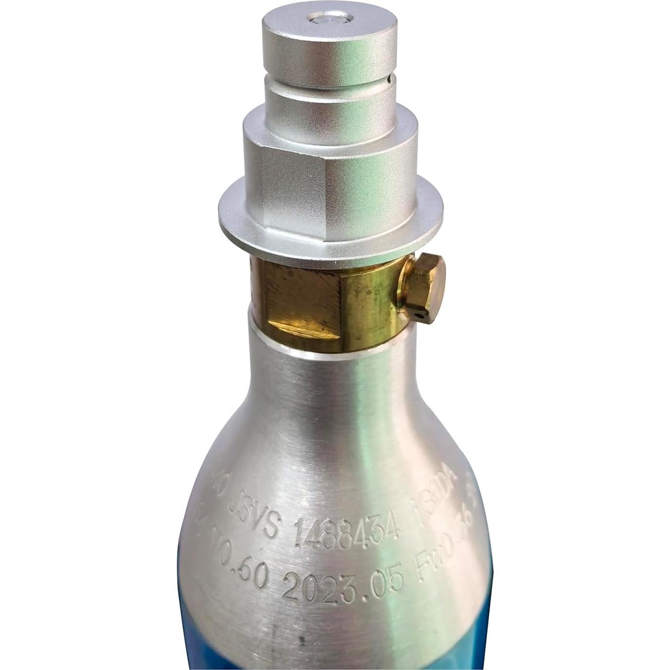 Adaptador de Conexión Rápida CO2 para Máquina de Agua Seltz Terra DUO ART