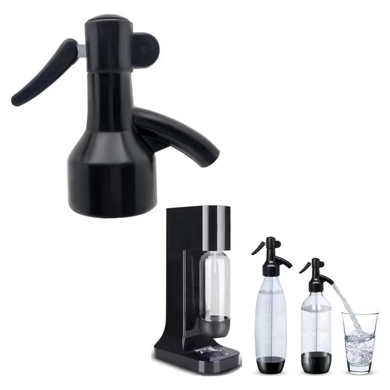 Dispensador de Soda Sodafall Fizz Saver Sifón Negro