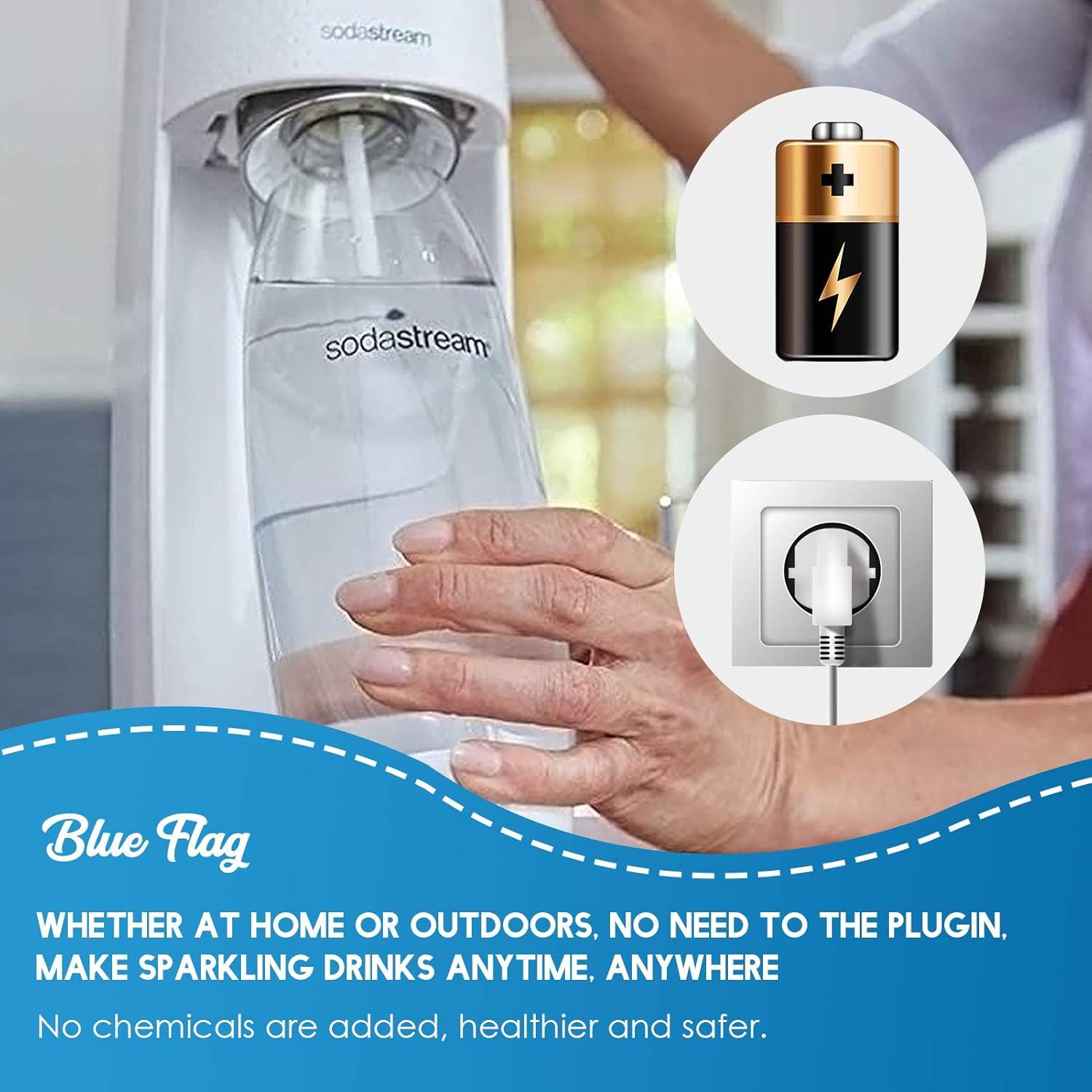 Carbonatador de CO2 60L Blue Flag Compatible SodaStream