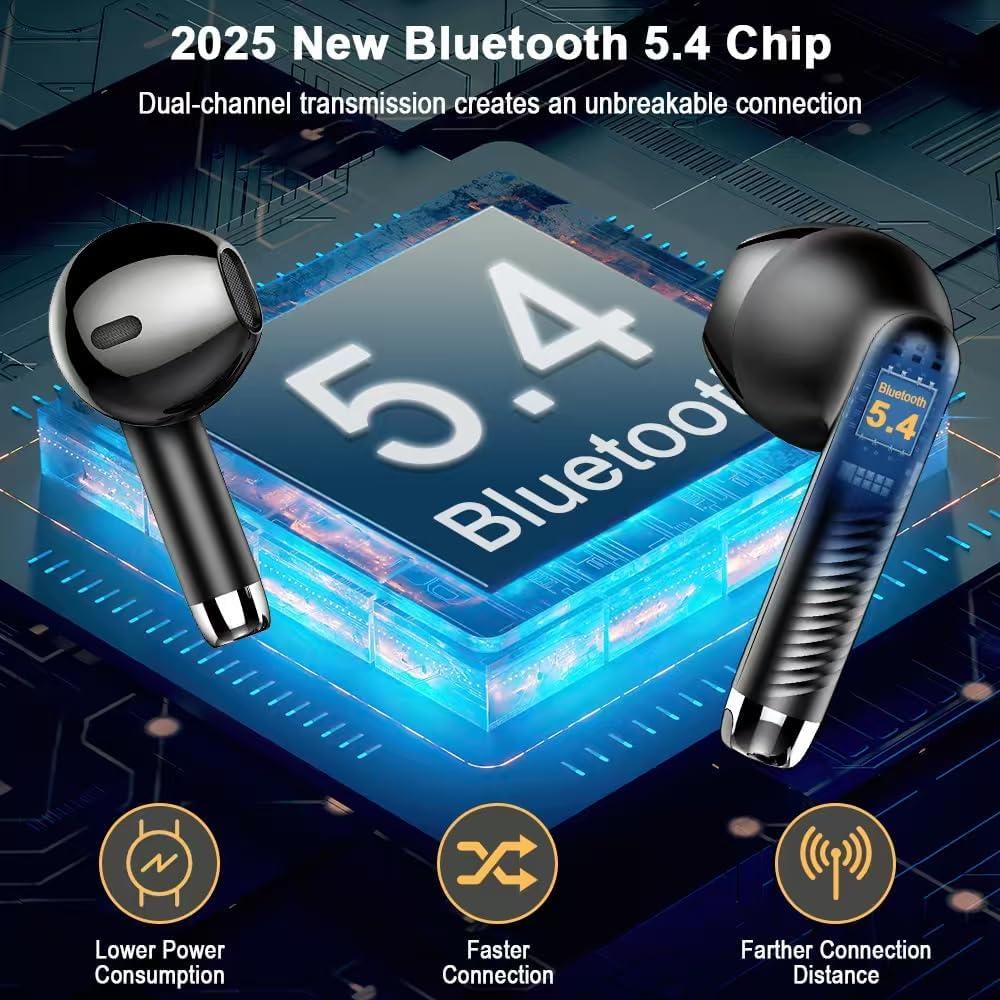 Auriculares Inalámbricos Drsaec J55 Bluetooth 5.4 IP7 56H