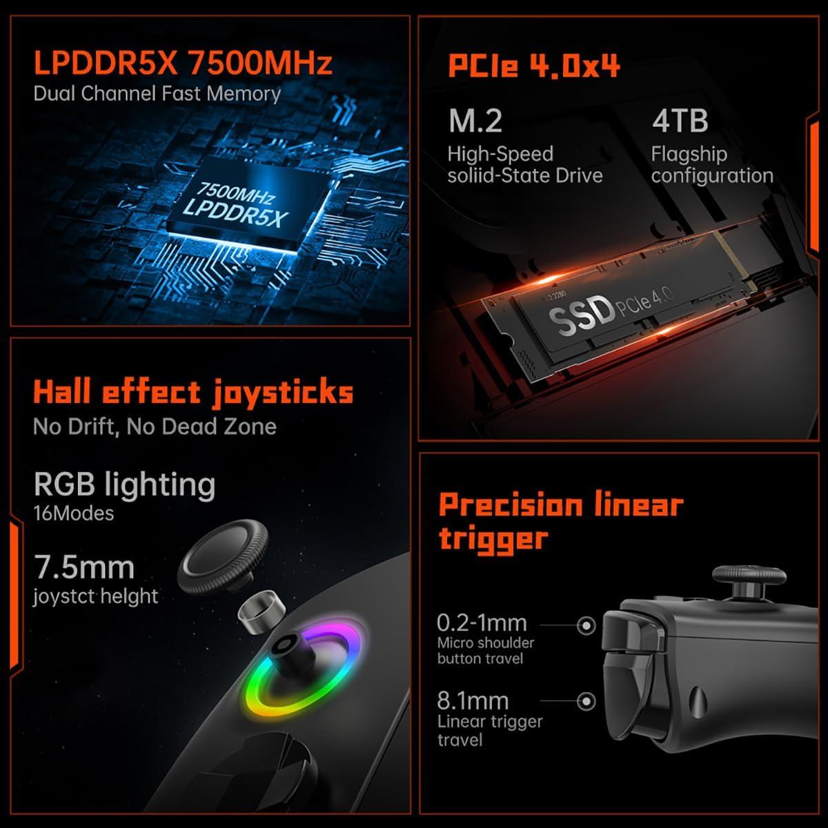 X1 Pro ONE XPLAYER 10.95" 32GB RAM 2TB SSD AMD Ryzen 9