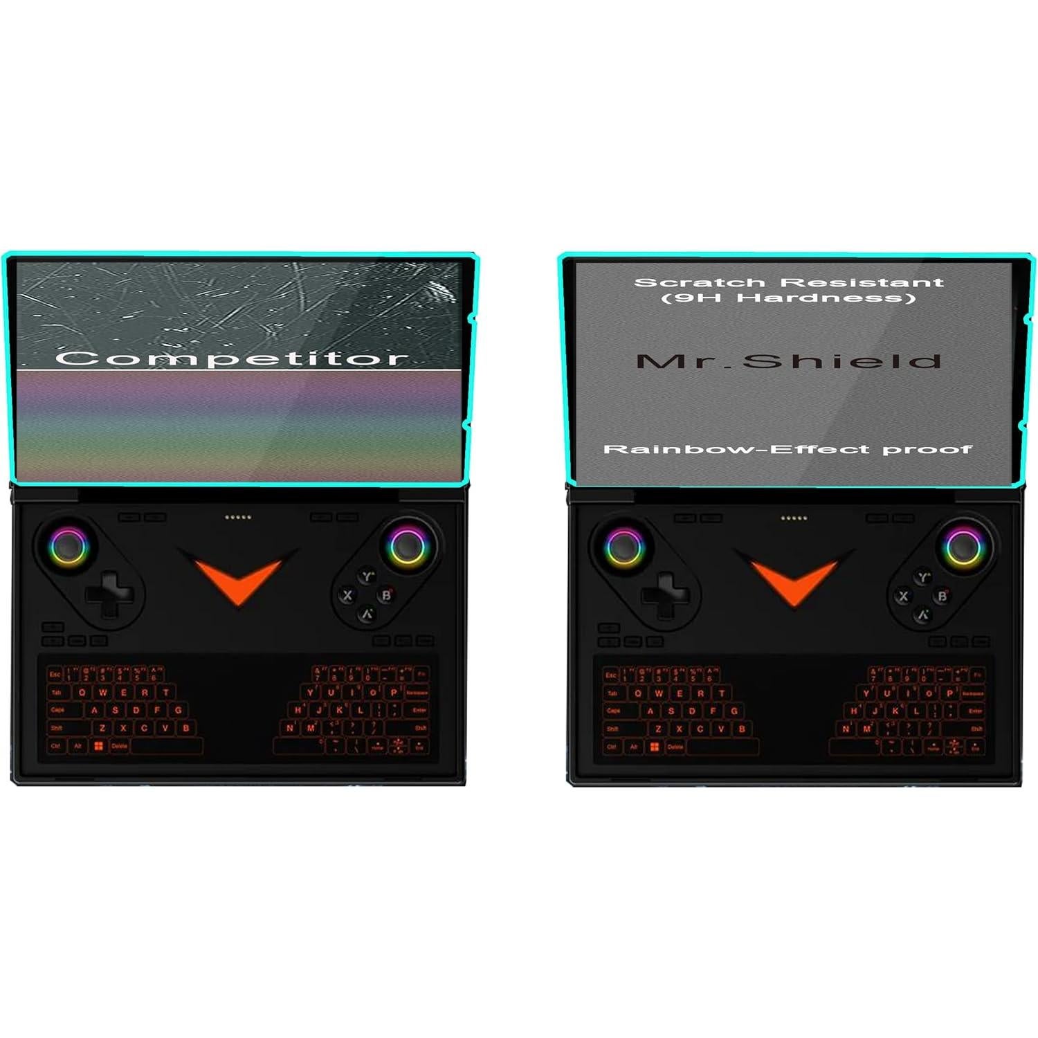 Mr.Shield Screen Protector compatible with ONEXPLAYER G1, 8.8 Inch [Tempered Glass] [2-PACK] [Japan Glass with 9H Hardness]