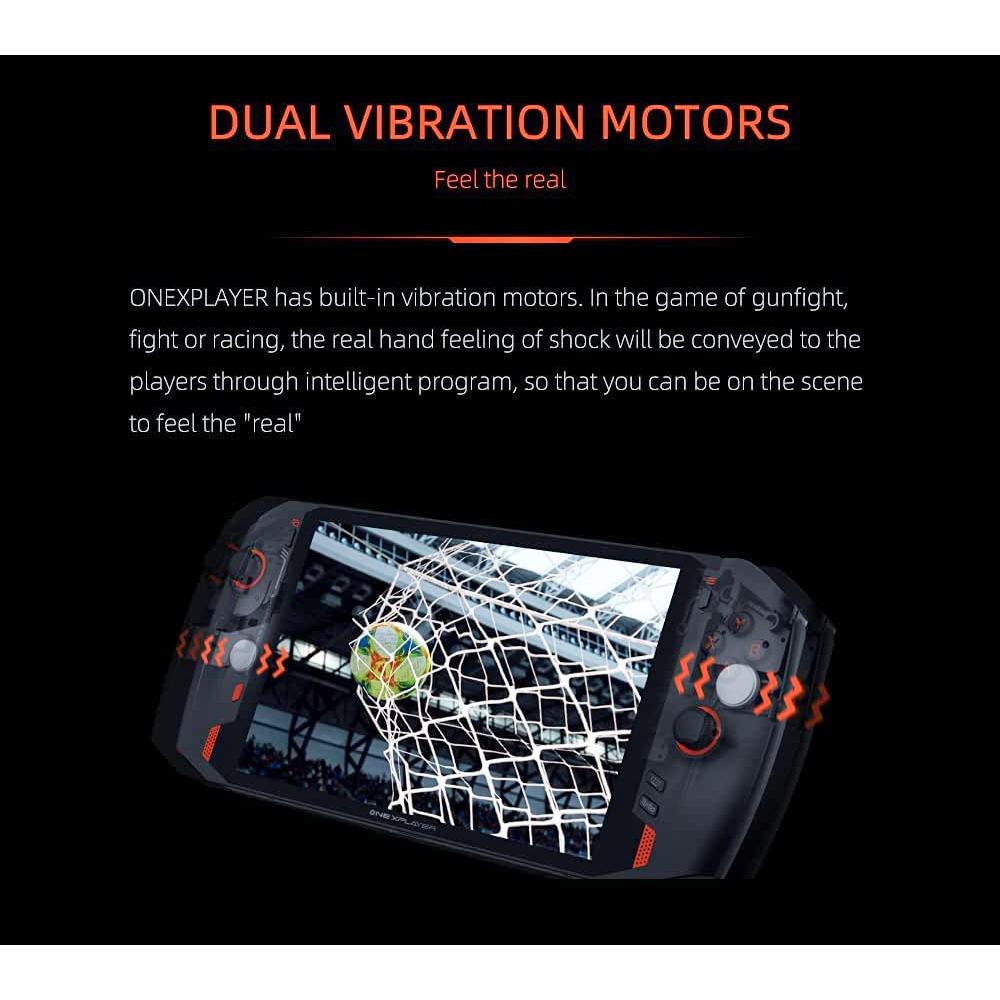 QUJUSO OnexPlayer 1S 8.4" Handheld Game Console Portable PC Mini Laptop UMPC Win 10 11th Core Tiger Lake I7-1195G7 16GB LPDDR4 RAM/1TB NVMe M.2 SSD