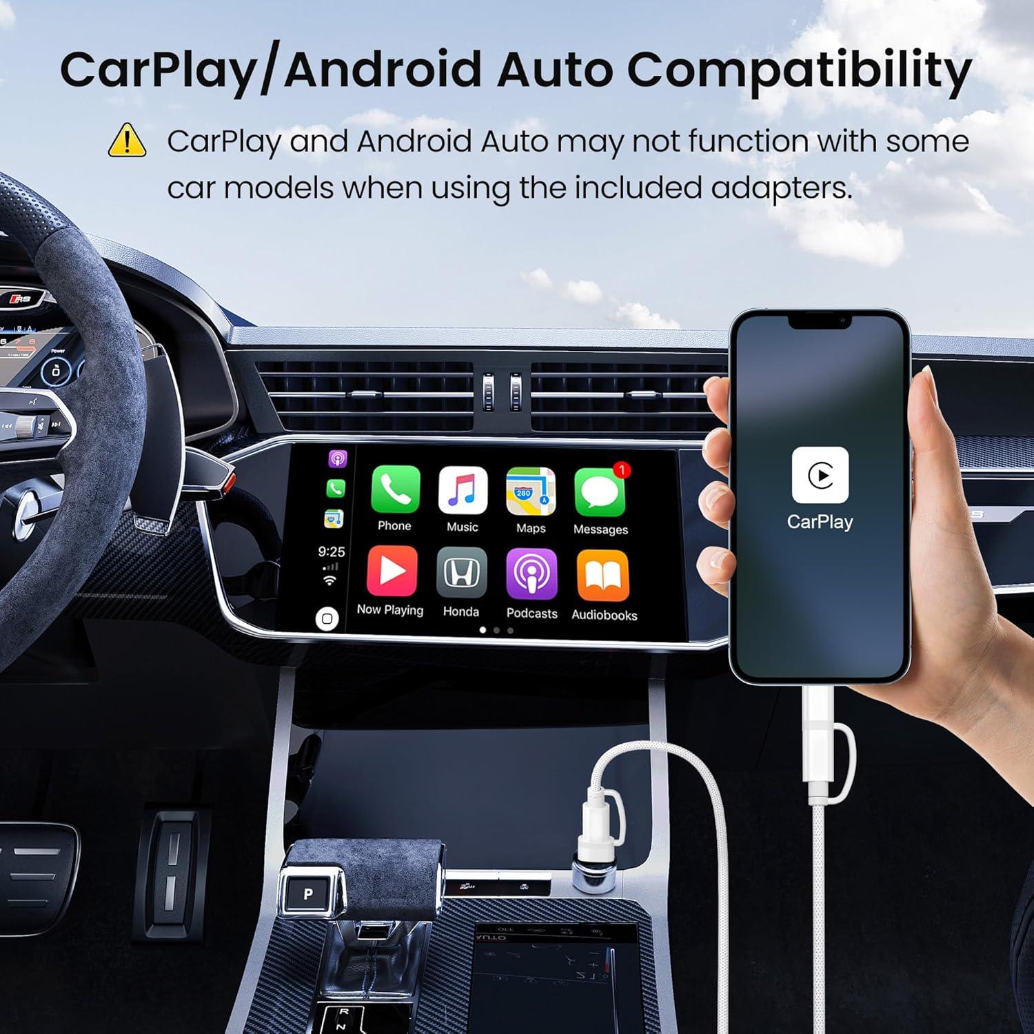 Cable de Carga 4 en 1 Basesailor USB-C 2M 60W para iPhone