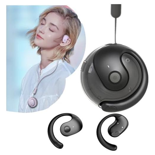 Auriculares Inalámbricos Bluetooth 5.4 ANEFOSE OWS Negro
