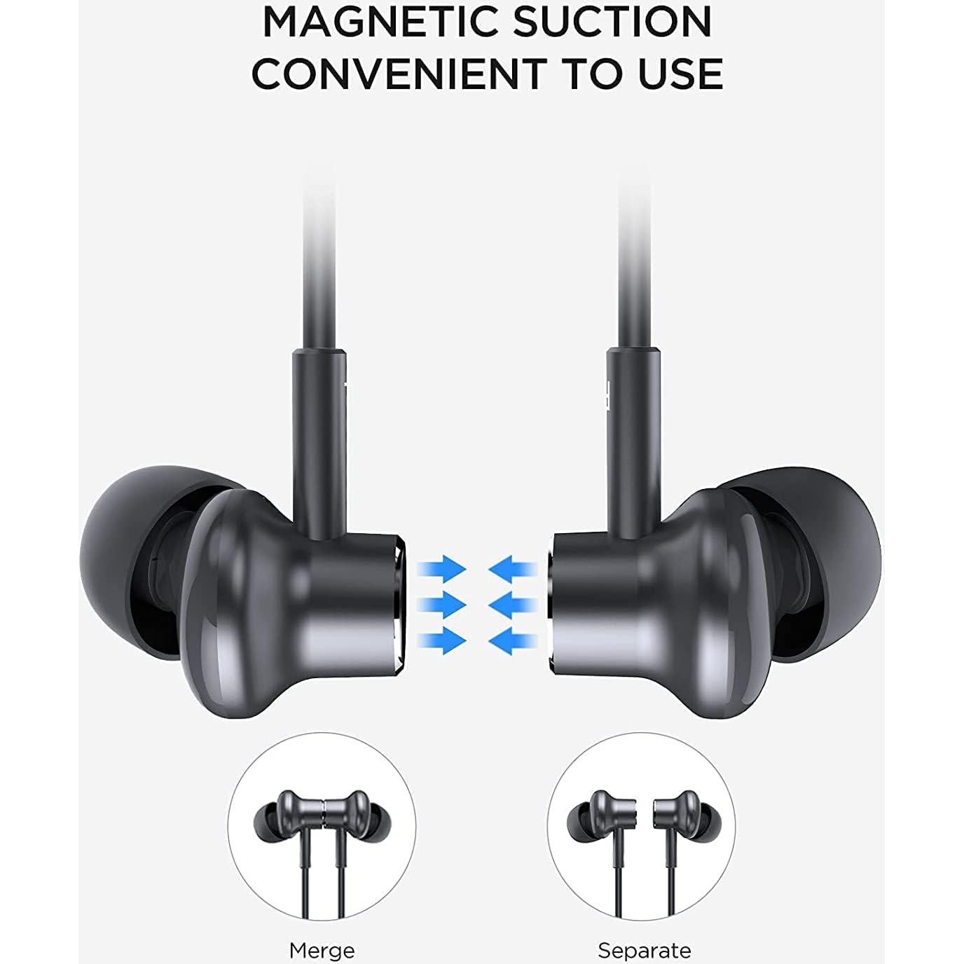 Auriculares Bluetooth HTC Neckband HS01 - 16H, IPX5, 10mm